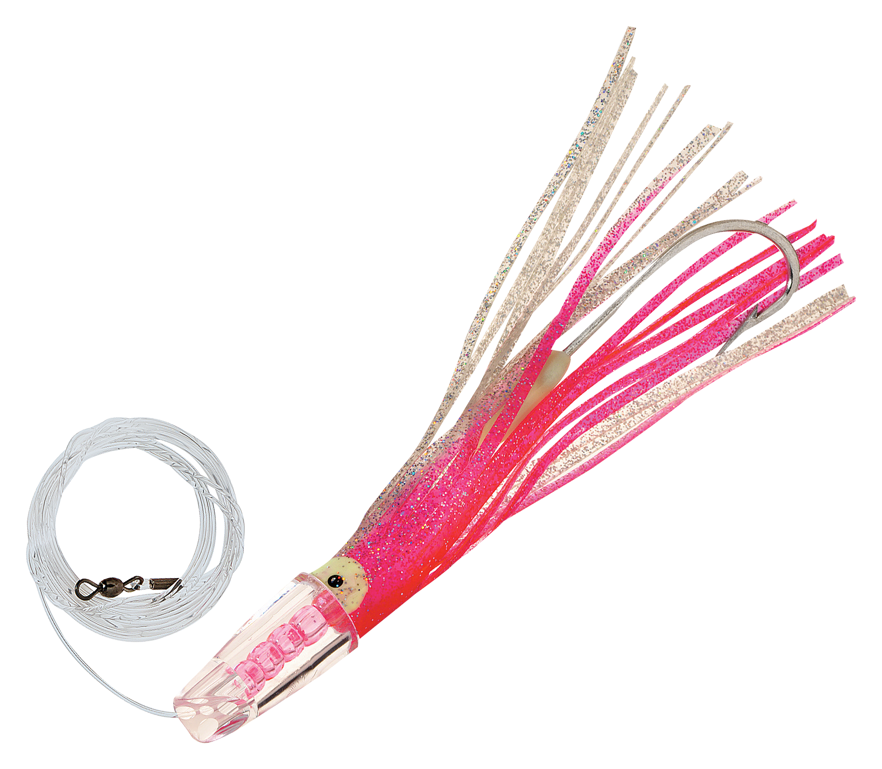 Image of C &H Lures Rattle Jet XL - Pink/Silver