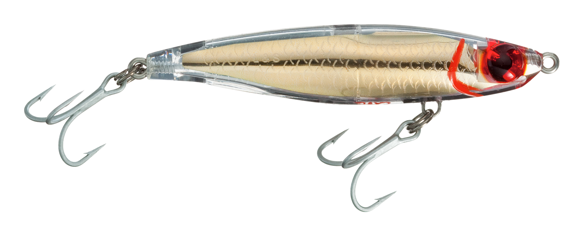 Image of L&ampS MirrOlure Catch 2000 Lure - 3-1/2″ - Gold