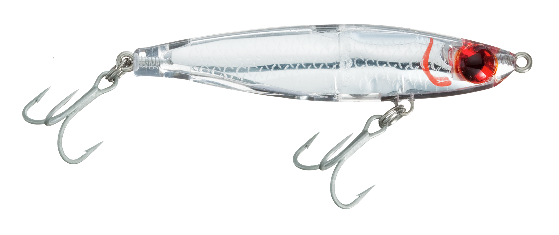 Image of L&ampS MirrOlure Catch 2000 Lure - 3-1/2″ - Silver