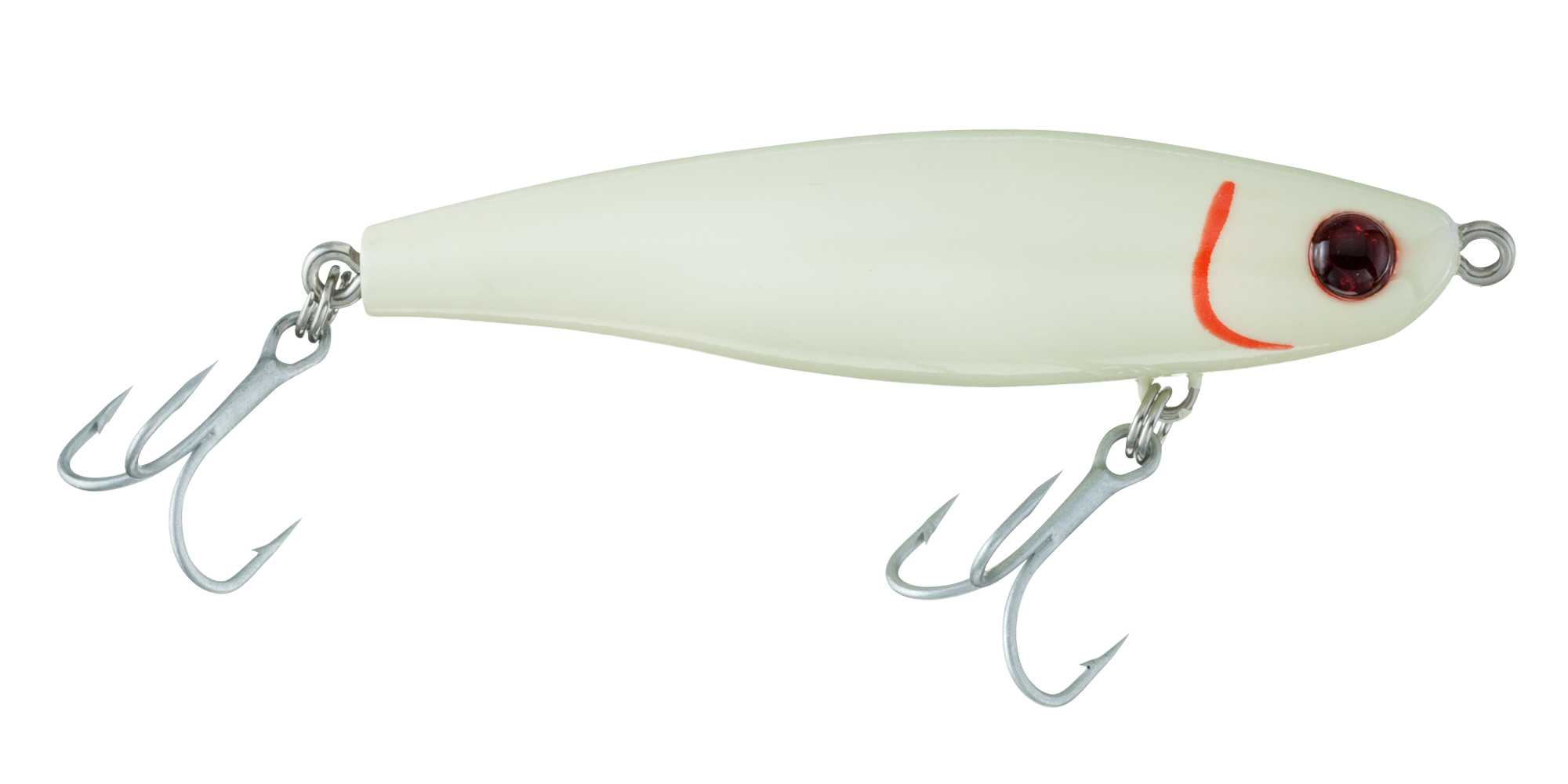 Image of L&ampS MirrOlure Catch 2000 Jr. - 3″ - Glow