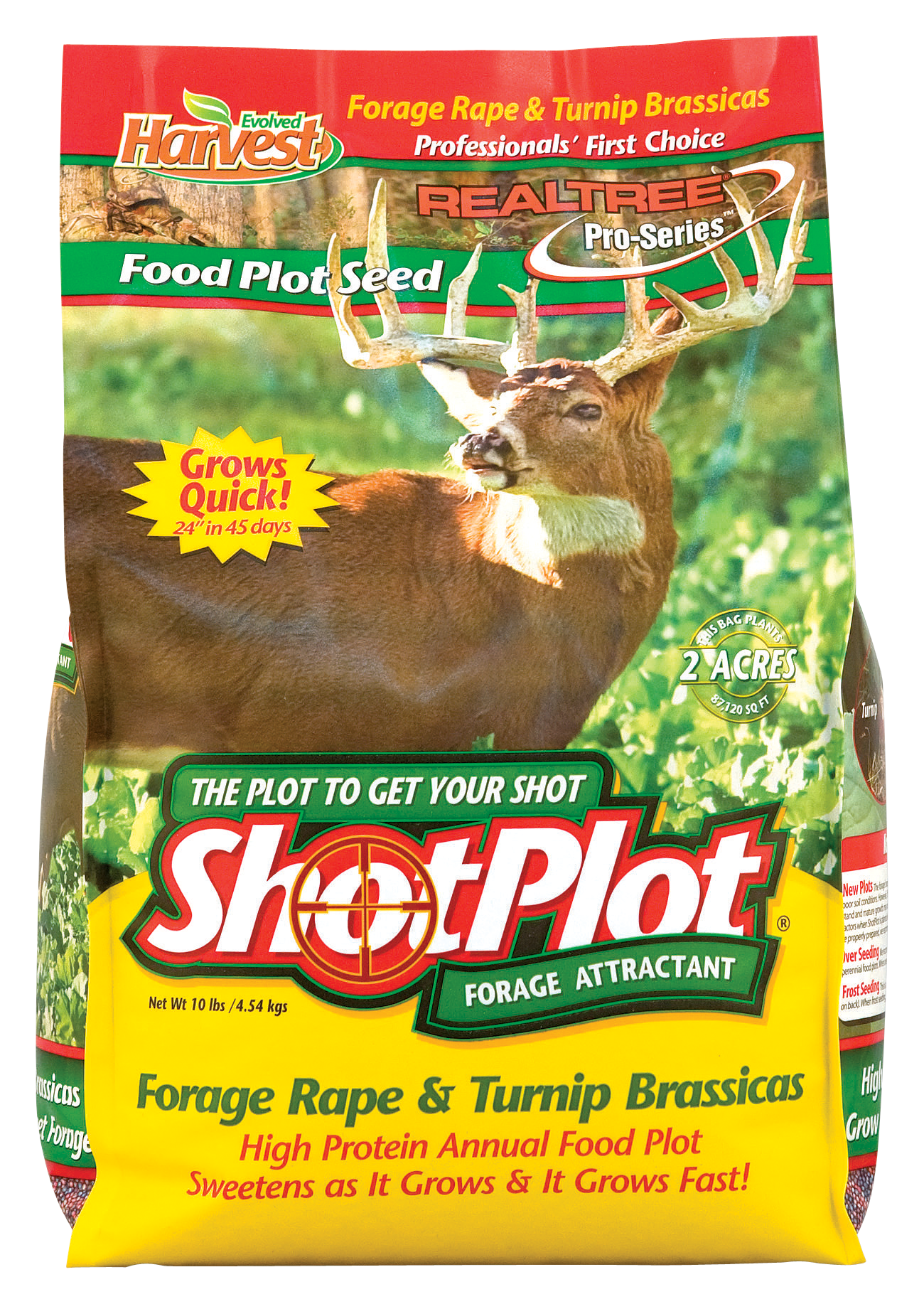 Evolved Harvest ShotPlot Forage Attractant - 2.5 lbs. - Plants 1/2 Acre