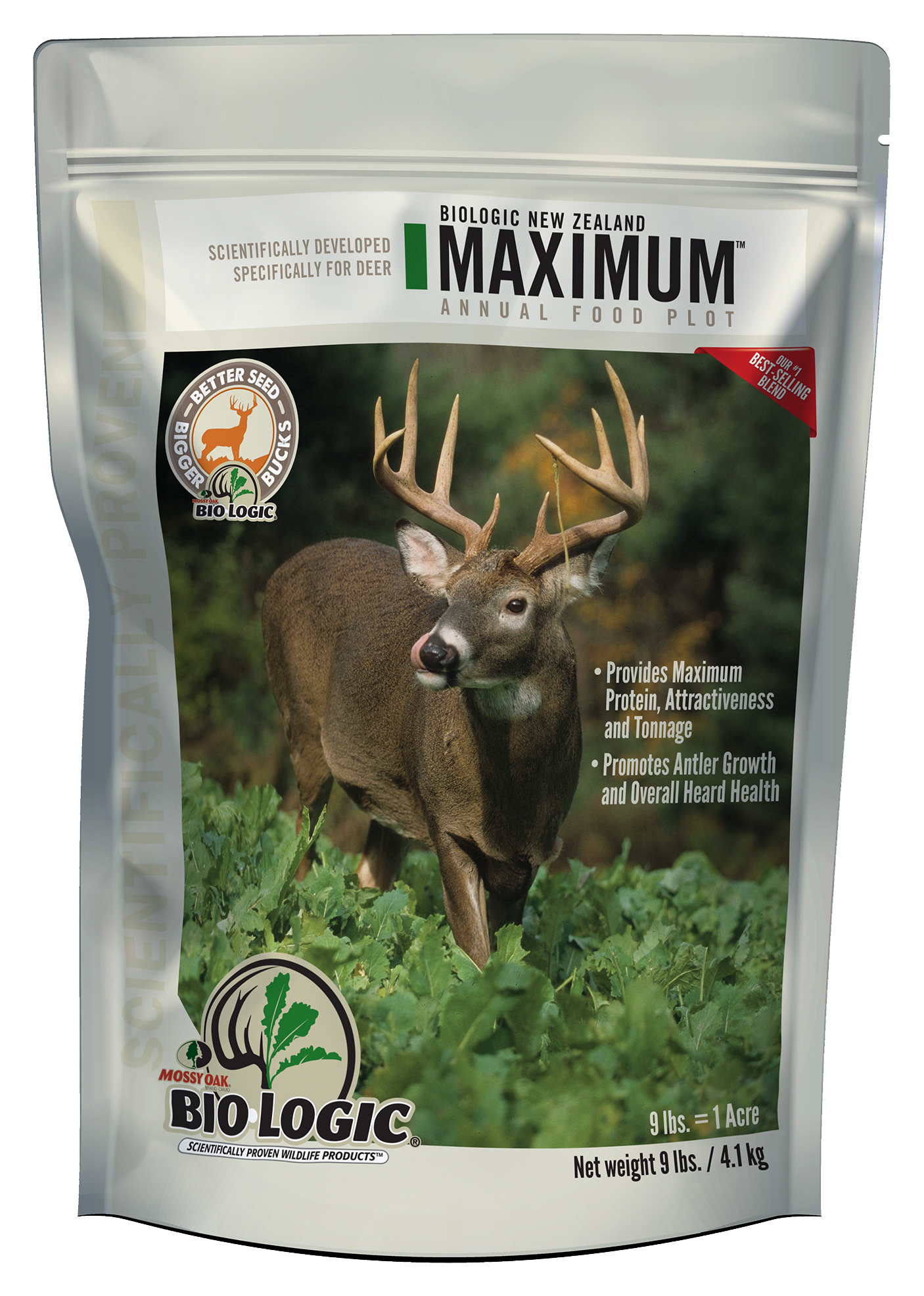 Mossy Oak BioLogic Maximum Game Seed for Deer - 2.25 lbs