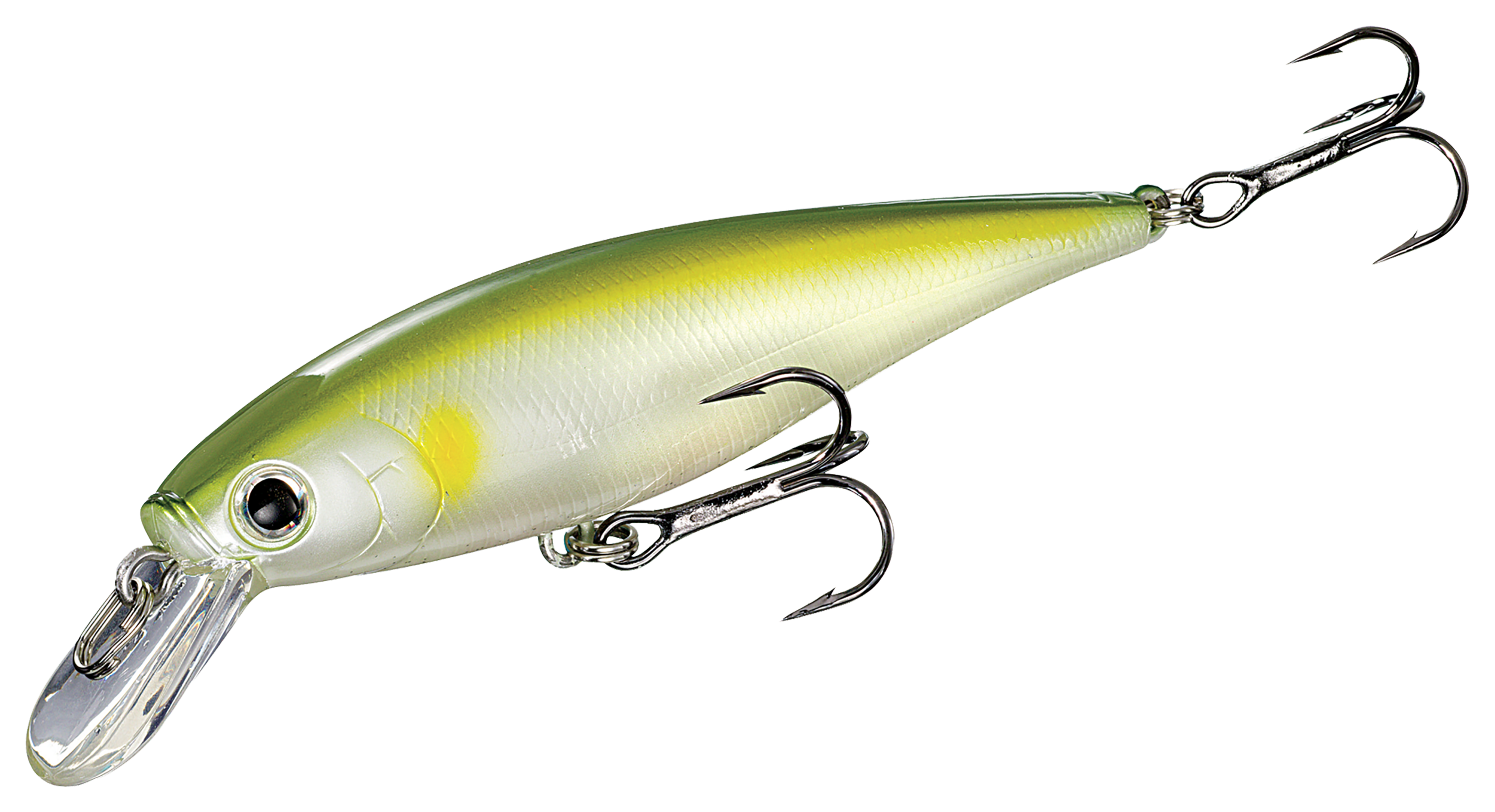 Image of Lucky Craft Pointer SP Lure - 3″ - Pearl Ayu