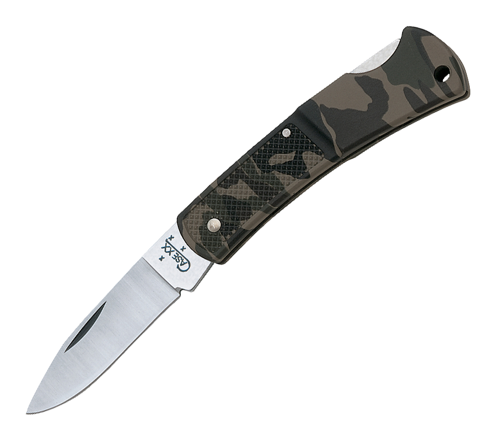 Case Caliber Small Camo Lockback Pocket Knife - Case