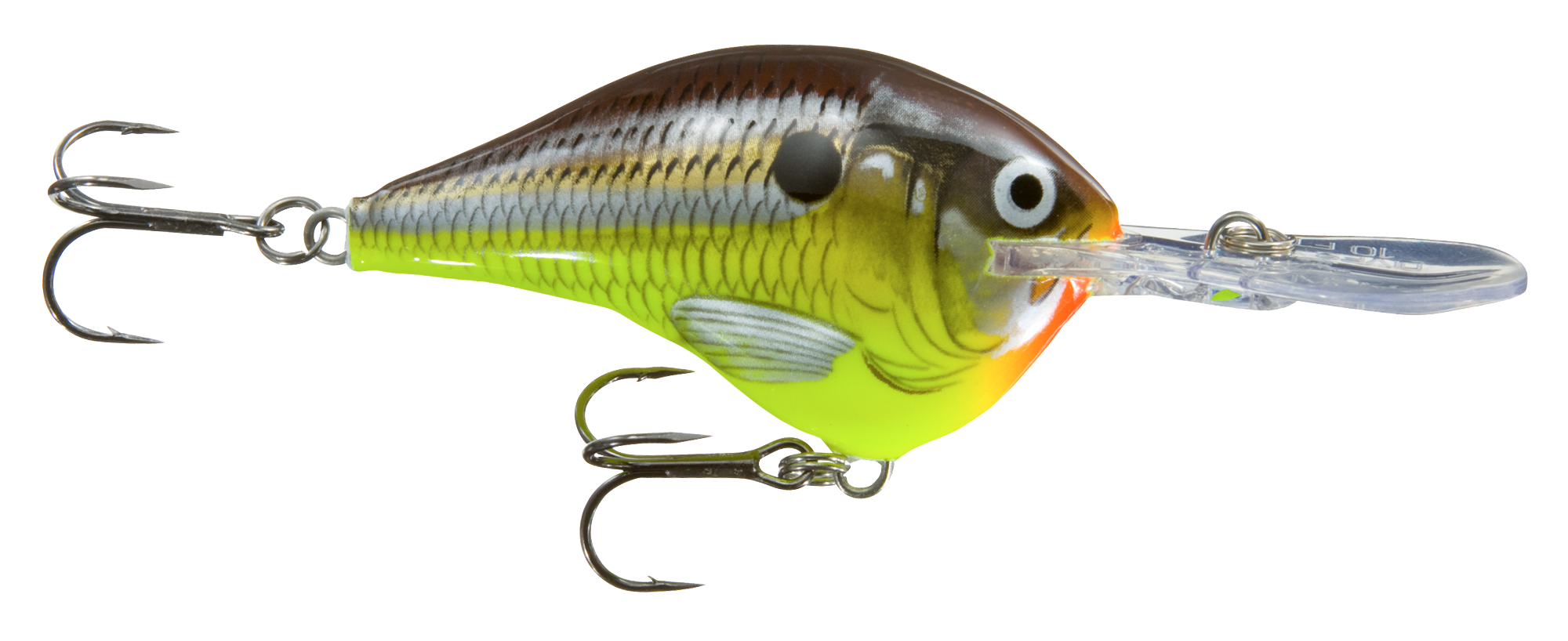 Image of Rapala DT Dives-To Series Crankbait - Hot Mustard - 2-1/4″ - 3/5 oz. - 10'