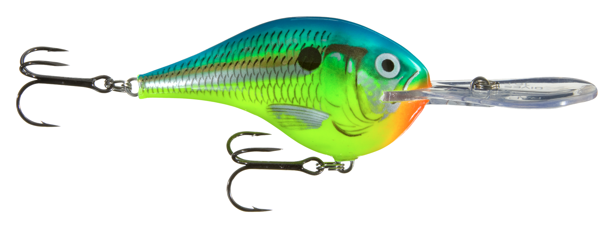 Image of Rapala DT Dives-To Series Crankbait - Parrot - 2-3/4″ - 3/4 oz. - 16'