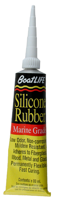 BoatLIFE Marine Silicone Rubber Sealant - White - 2.8 oz