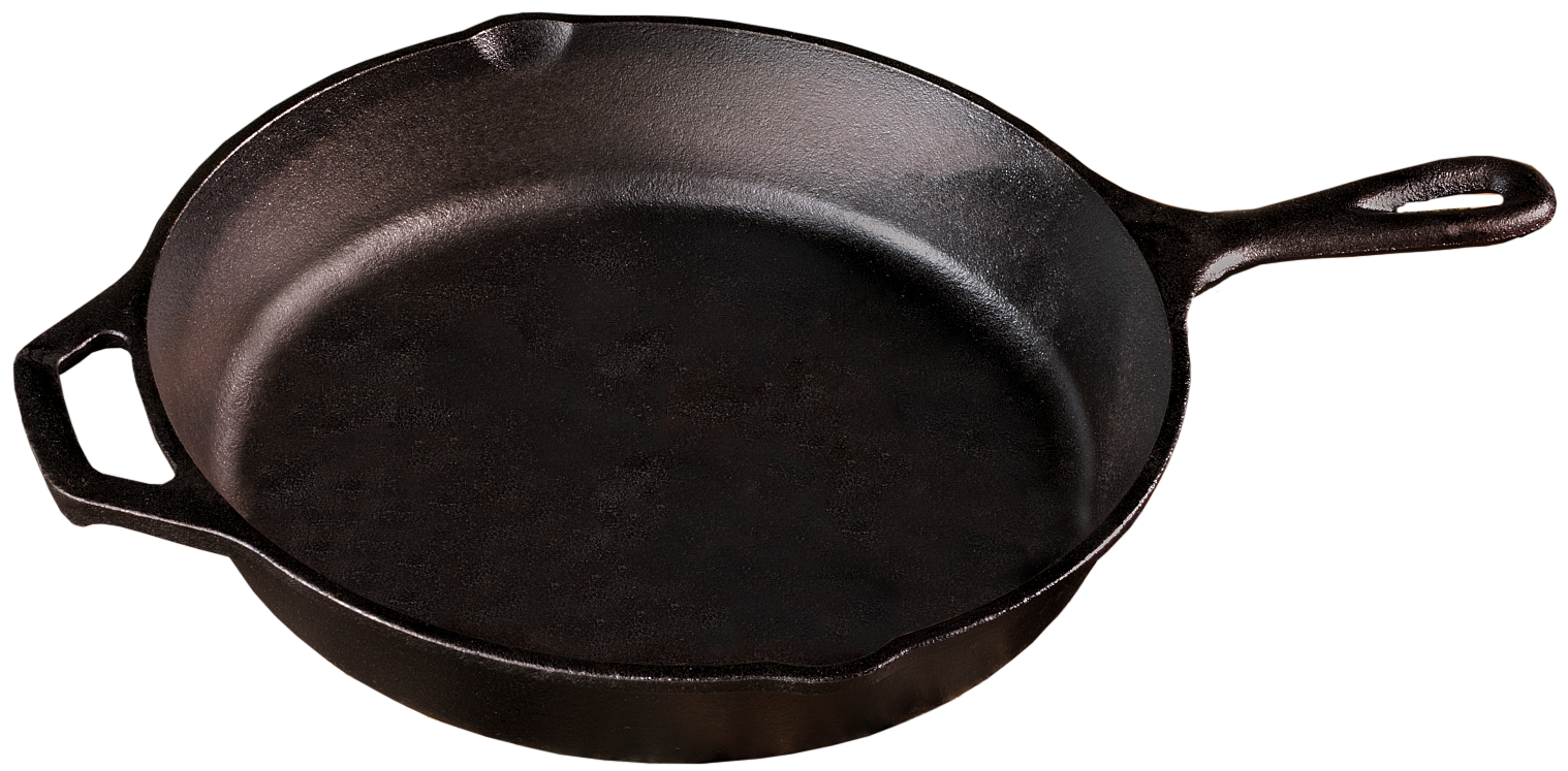 Image of Lodge Cast-Iron Skillet with Assist Handle - 10.25'