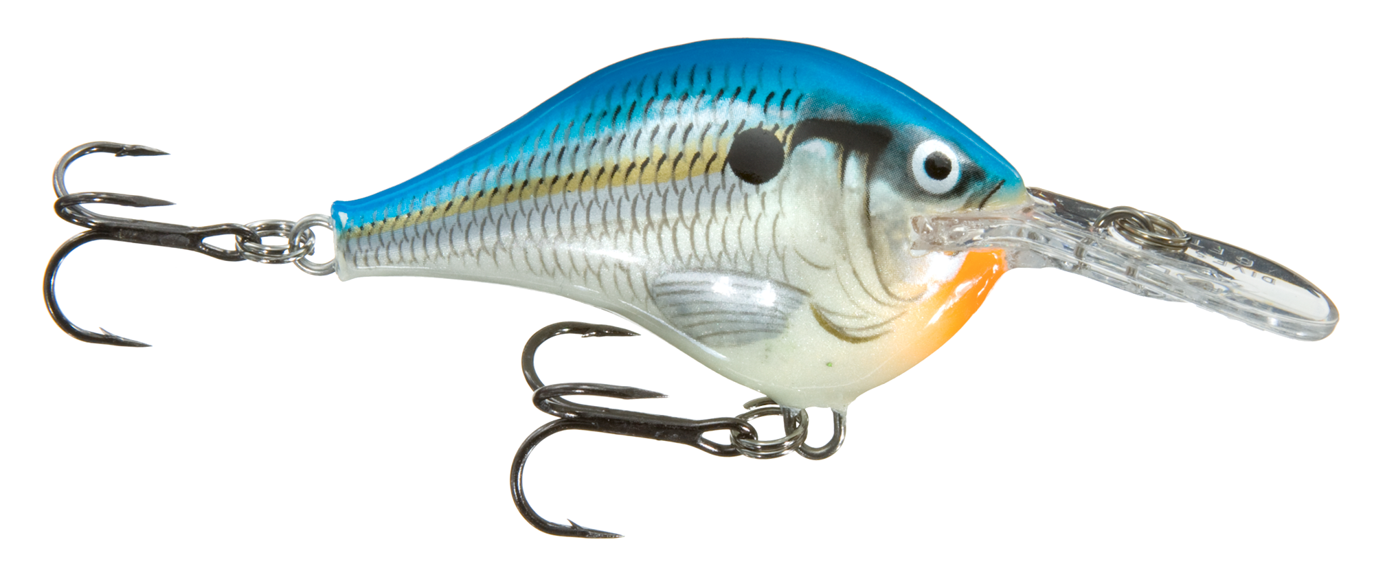 Image of Rapala DT Dives-To Series Crankbait - Blue Shad - 2″ - 3/8 oz. - 6'