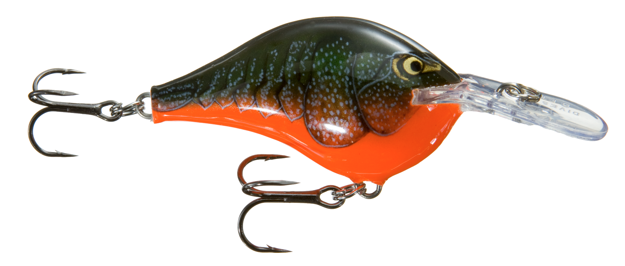 Image of Rapala DT Dives-To Series Crankbait - Red Crawdad - 2″ - 3/8 oz. - 6'