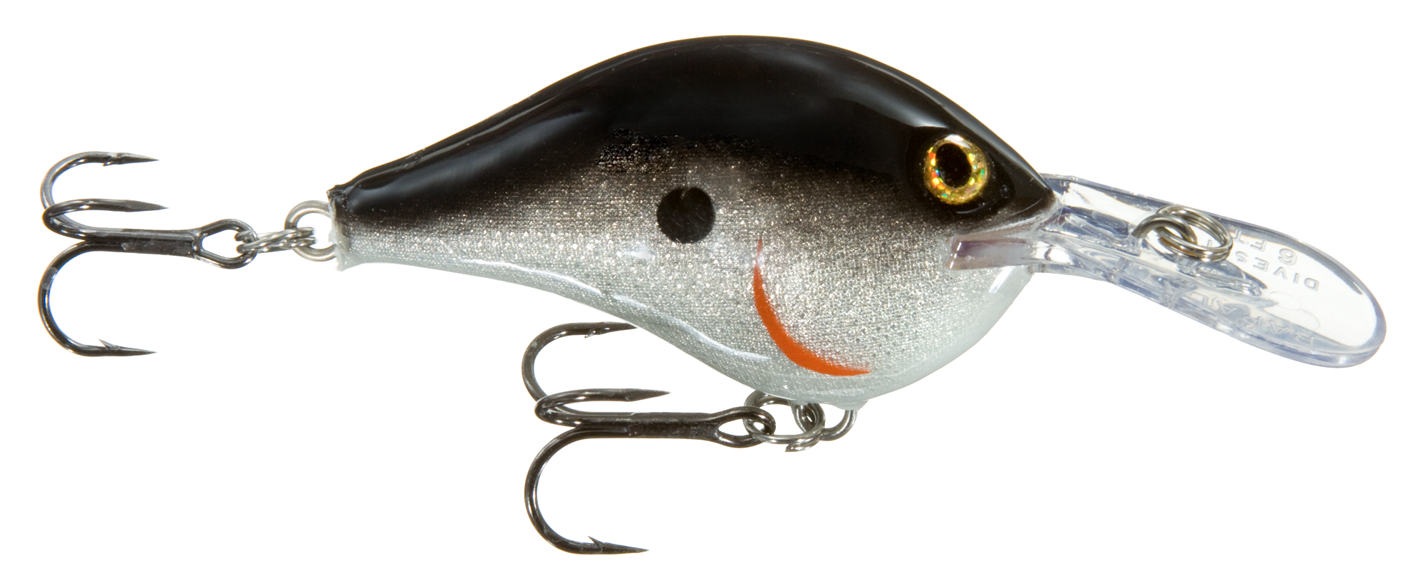 Image of Rapala DT Dives-To Series Crankbait - Silver - 2″ - 3/8 oz. - 6'