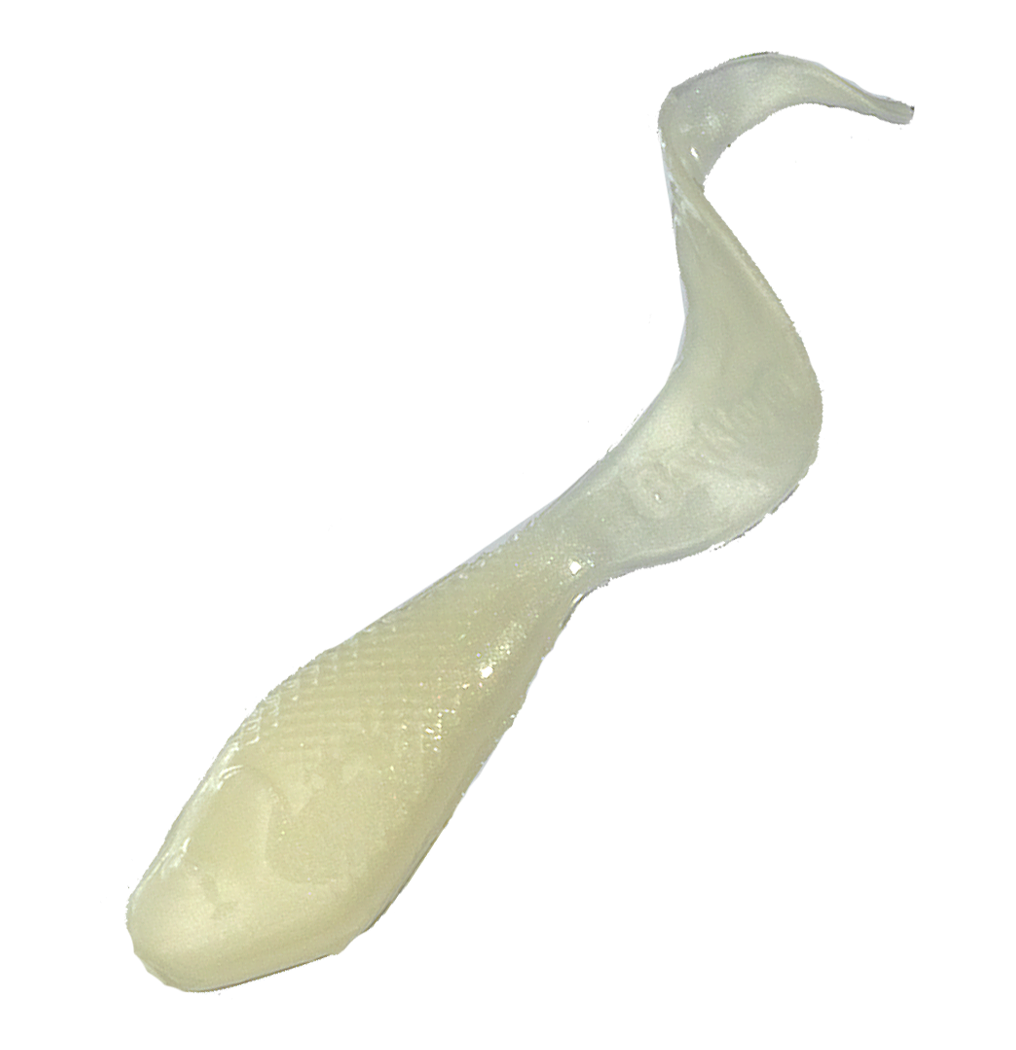 Image of Berkley Gulp! Minnow Grub - 2' - Pearl White