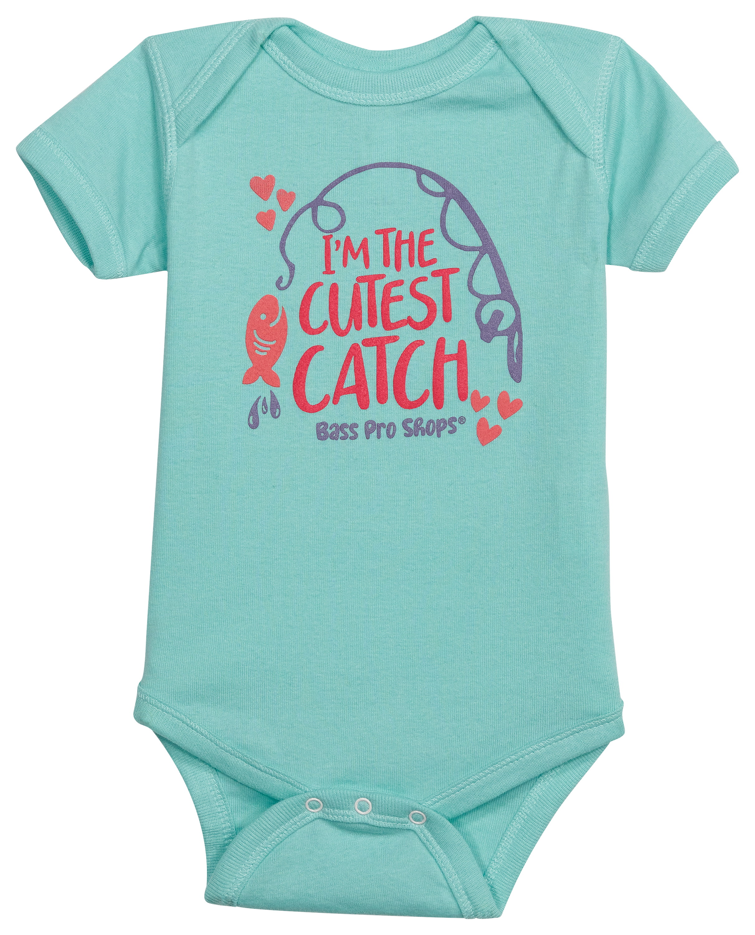 Bass Pro Shops Im The Cutest Catch Onesie for Babies