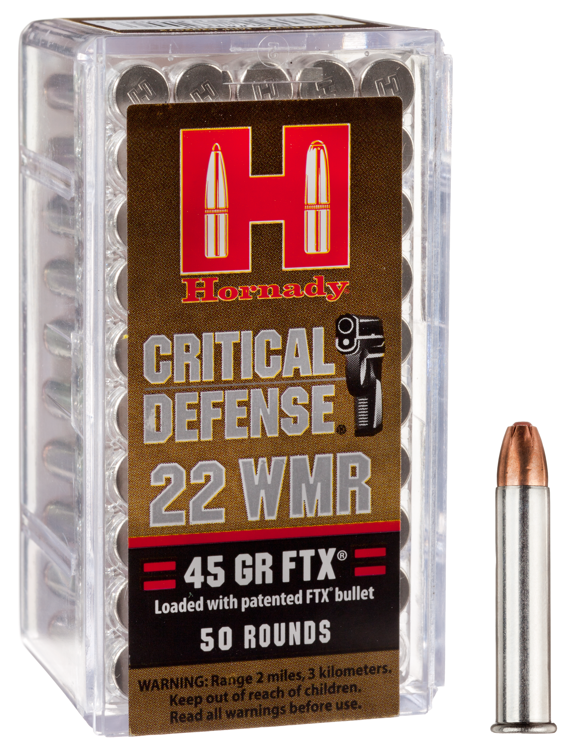 Hornady Critical Defense .22 WMR Rimfire Ammo | Bass Pro Shops