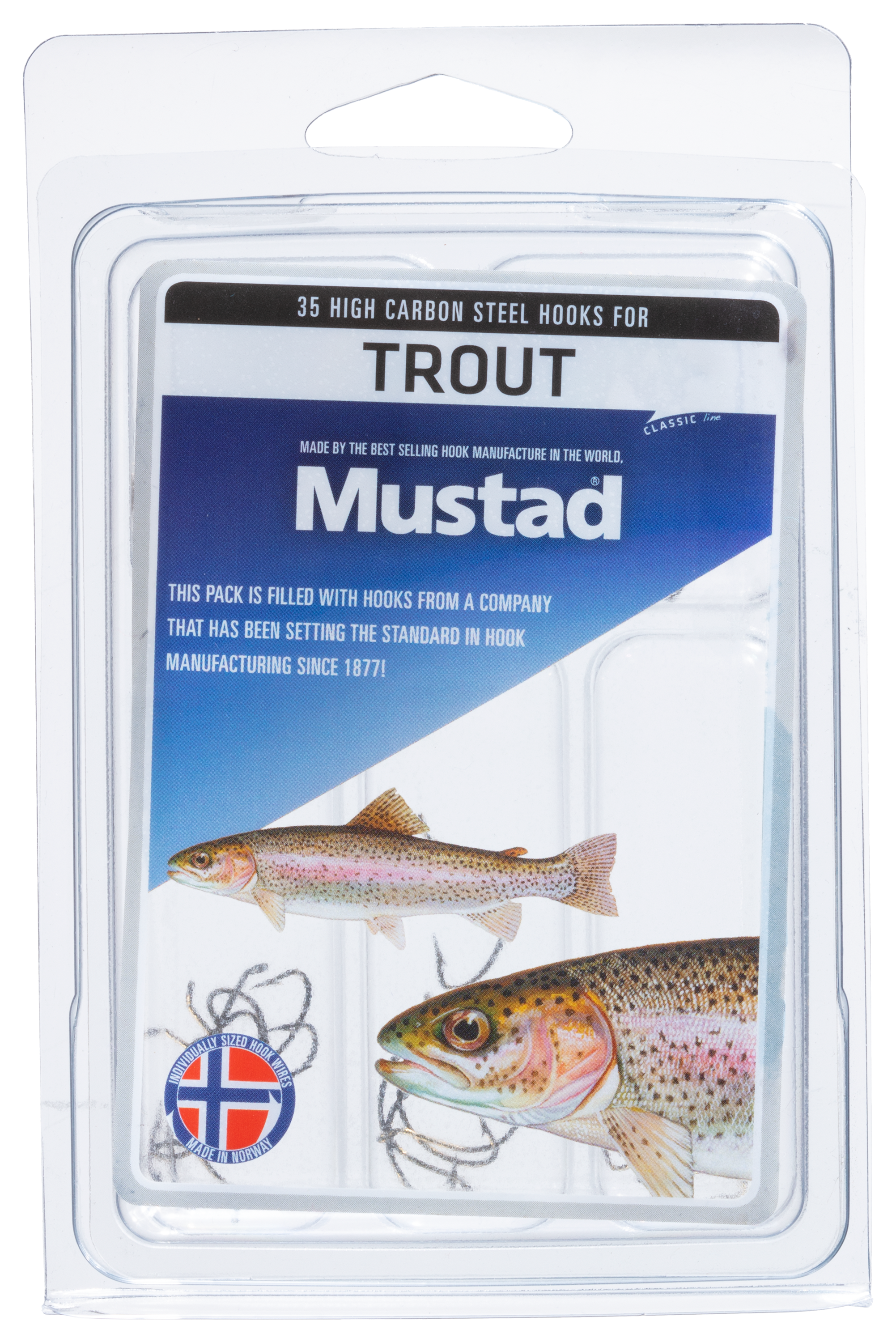 Mustad 35-Piece Trout Hook Kit | Bass Pro Shops