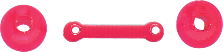 J &S Dogbone Bobber Stops - 50 Pack