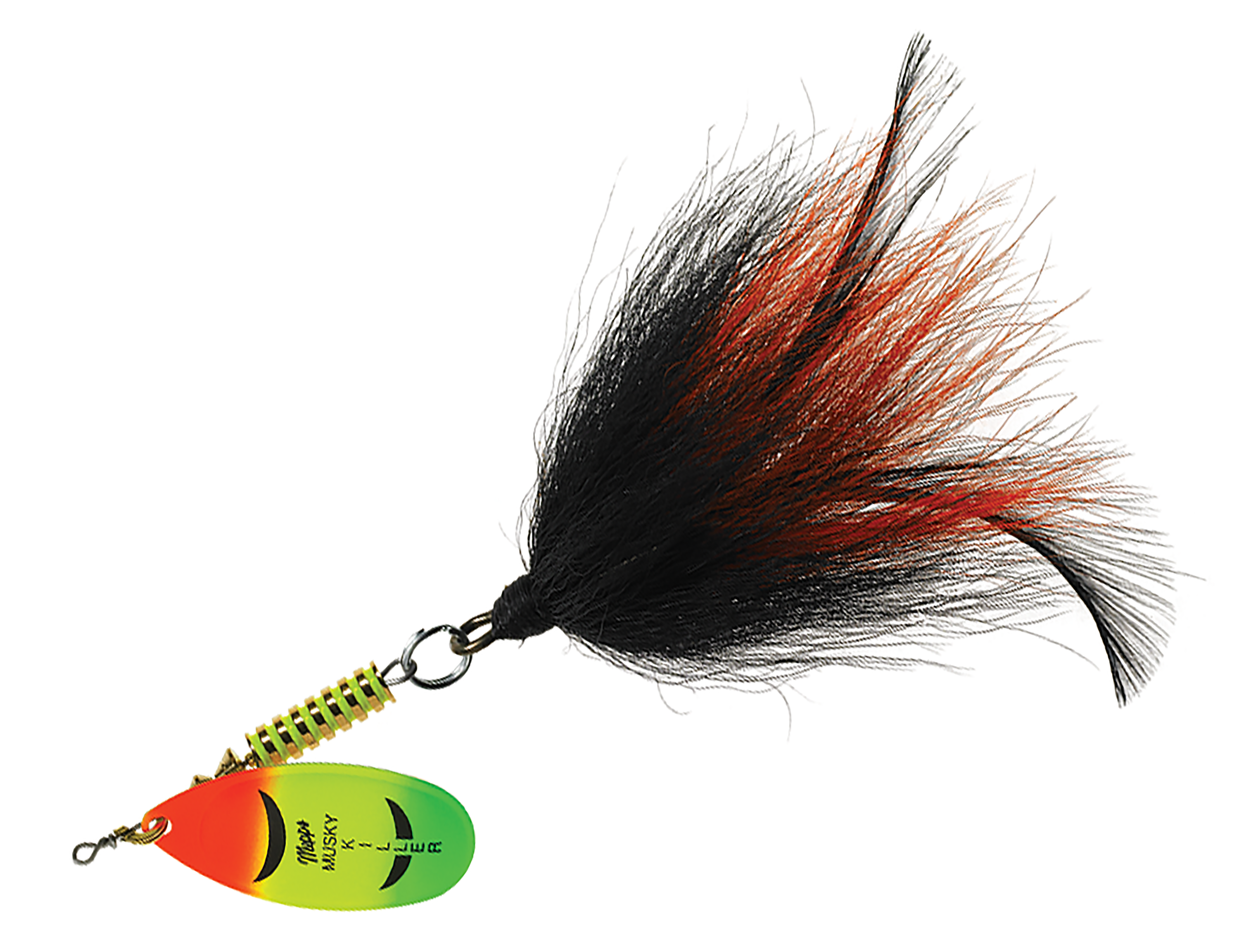 Mepps Musky Killer Lure - 7-1/2 - Hot Firetiger/Black/Orange