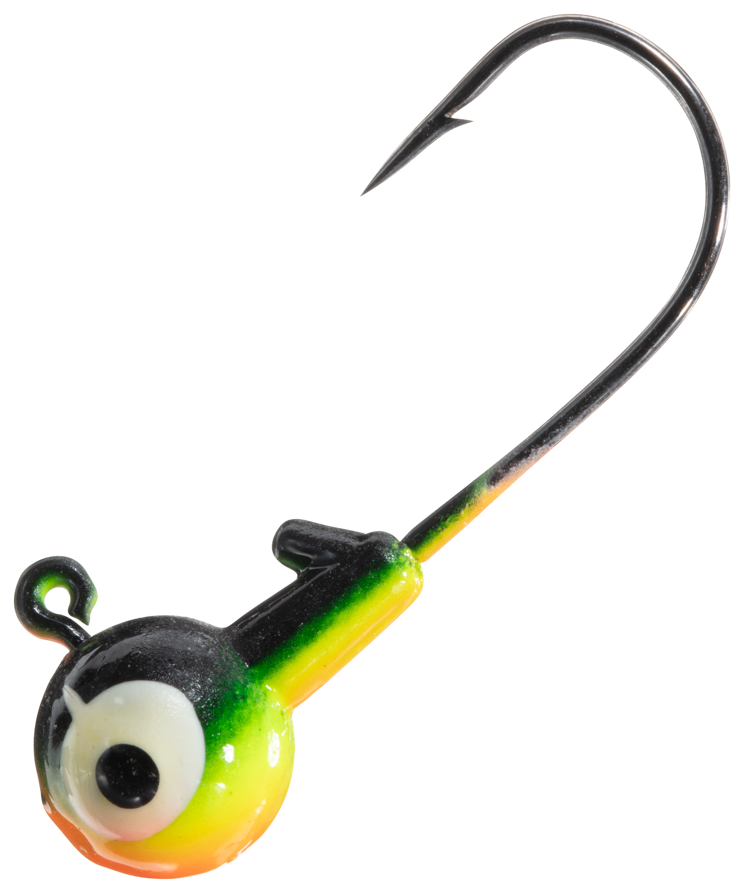 Cabelas Two-Tone Round Jighead with Barb - 1/4 oz. - Firetiger