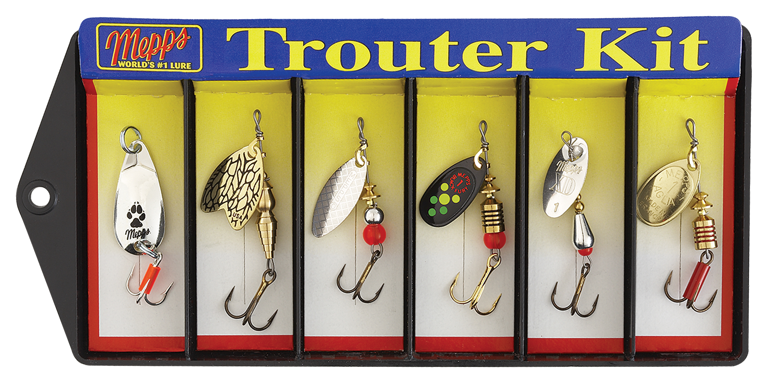 Trouter Kit - #0 and #1 Aglia Assortment Fishing Lure