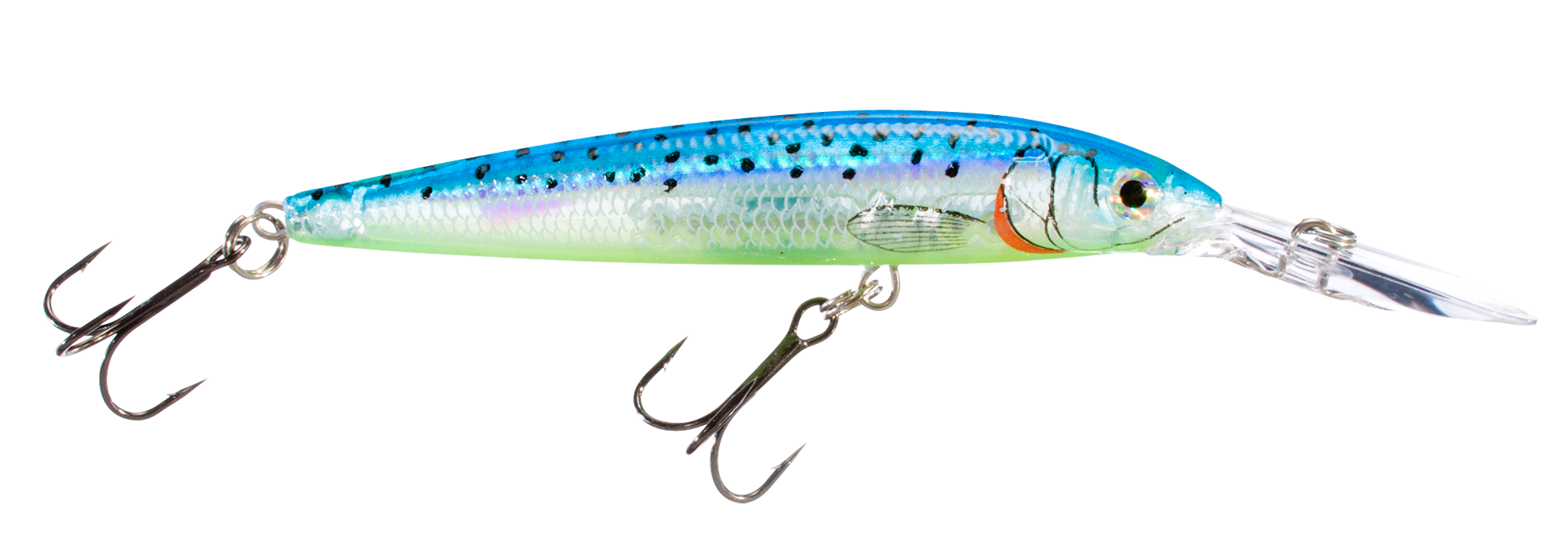 Rapala Down Deep Husky Jerk - 4 - Glass Blue Minnow