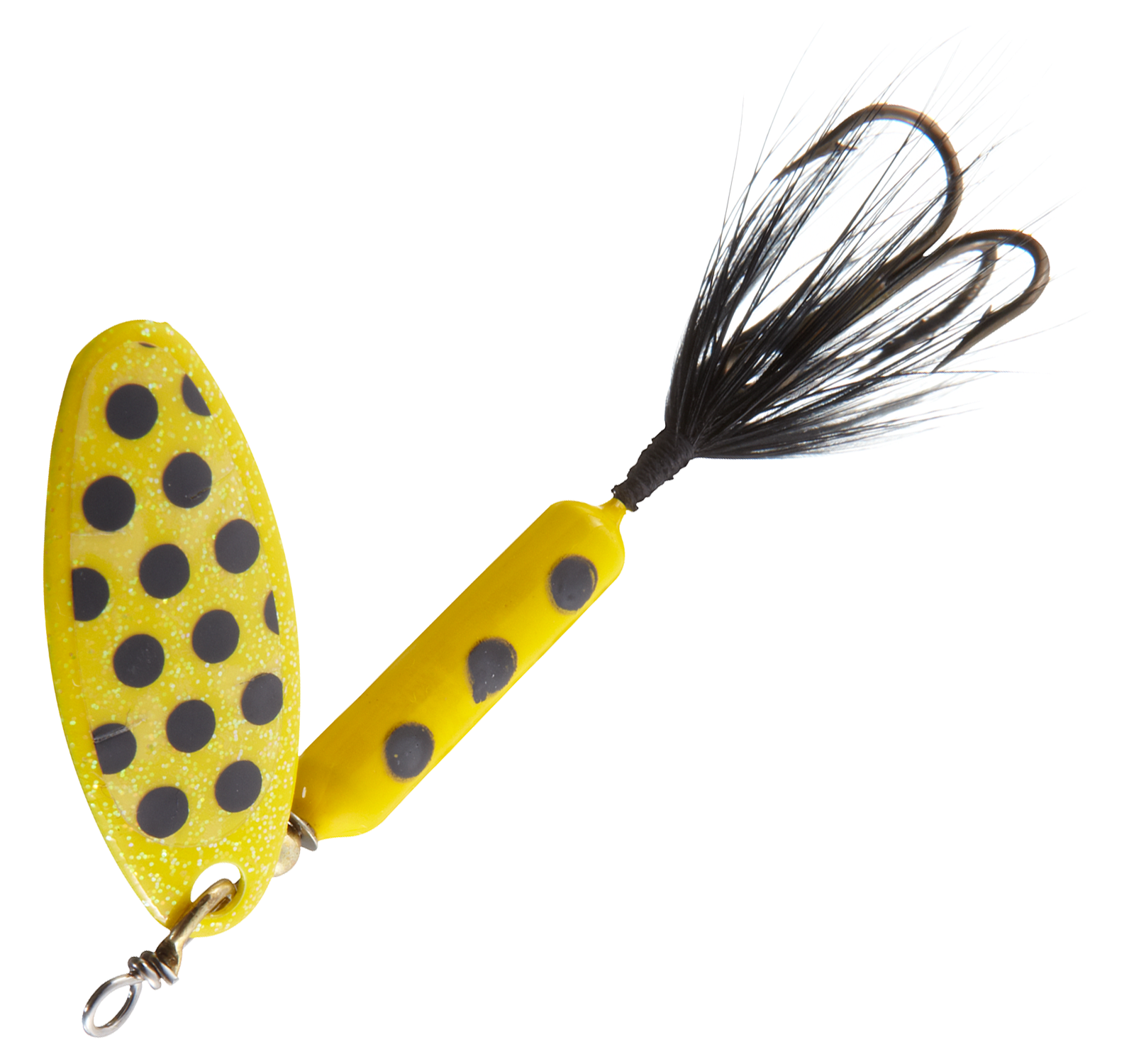 Wordens Original Rooster Tail - 1/4 oz. - Yellow Spot