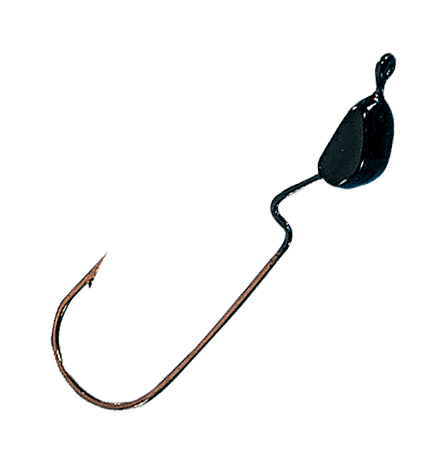 Charlie Brewers Crappie Slider Head - 1/8 oz. - Black