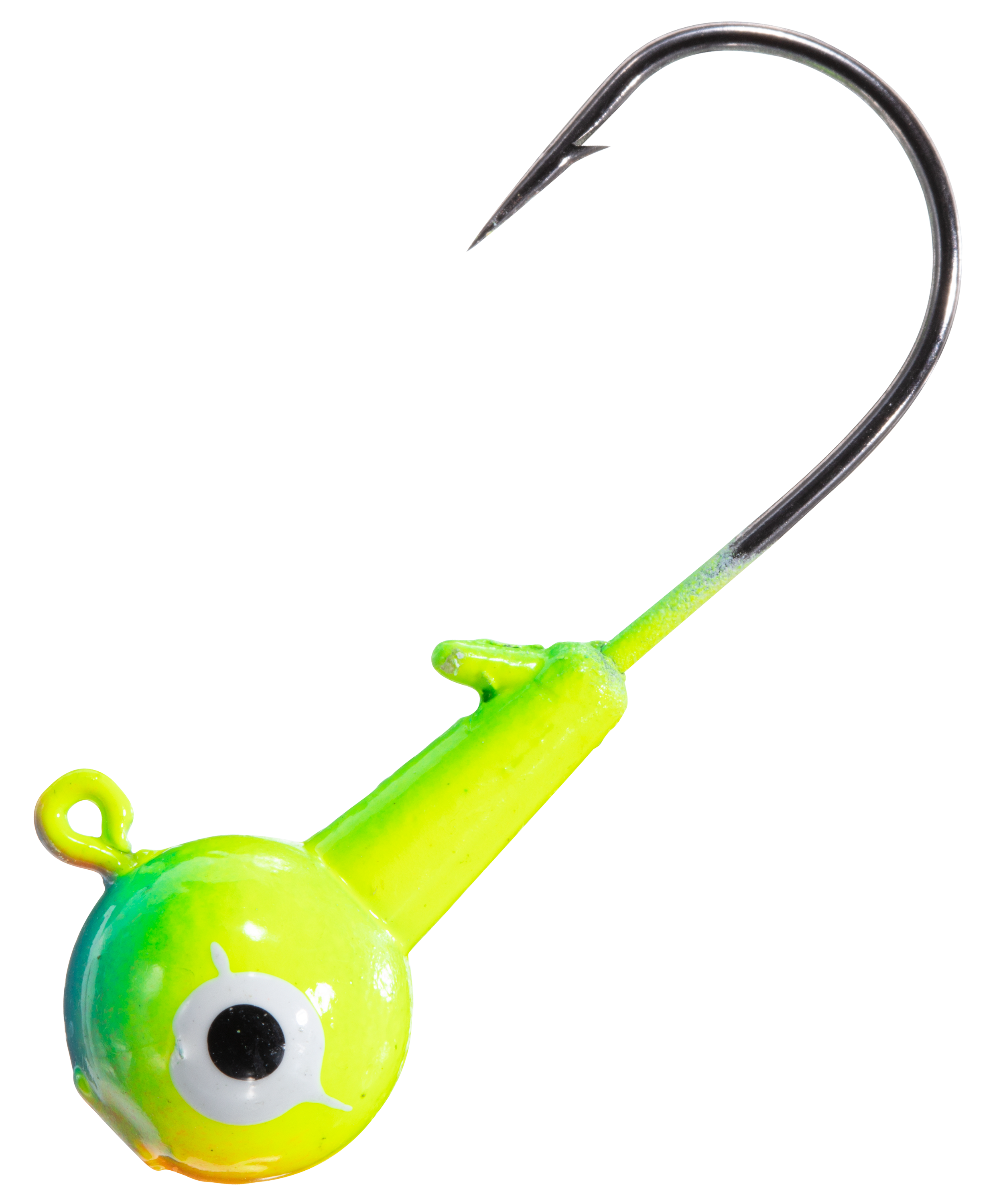 Cabelas Two-Tone Round Jighead with Barb - 1/4 oz. - Parrot