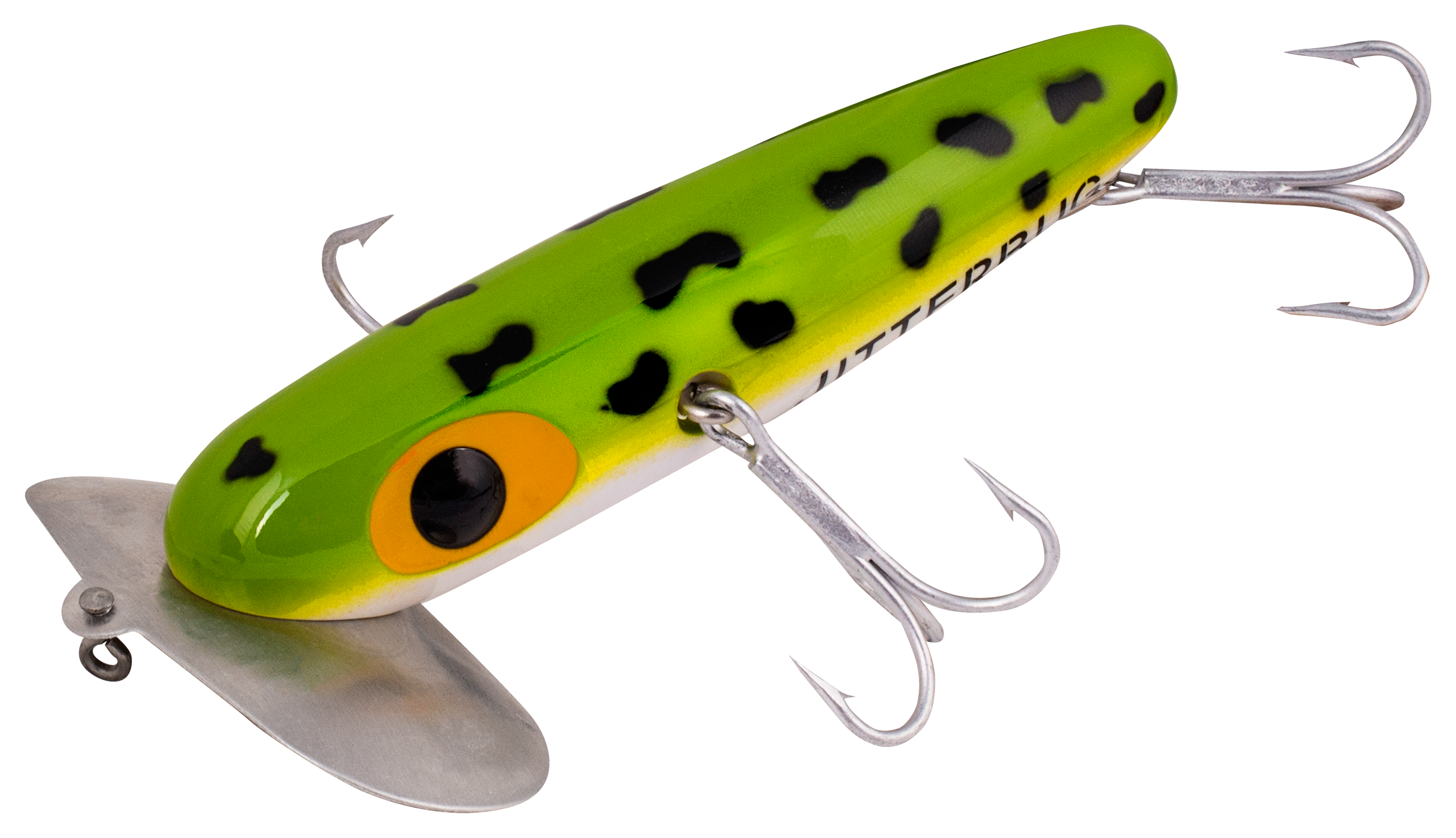 Arbogast XL Jitterbug - Frog/White Belly