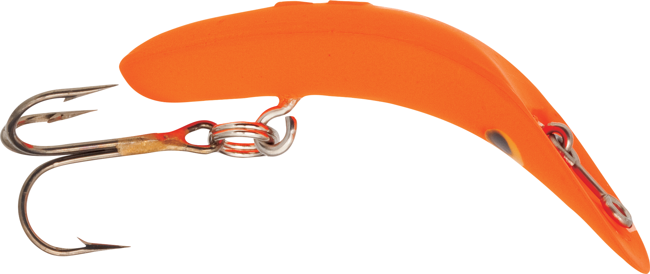 Yakima Bait Flatfish - 3-1/4 - Orange Fluorescent
