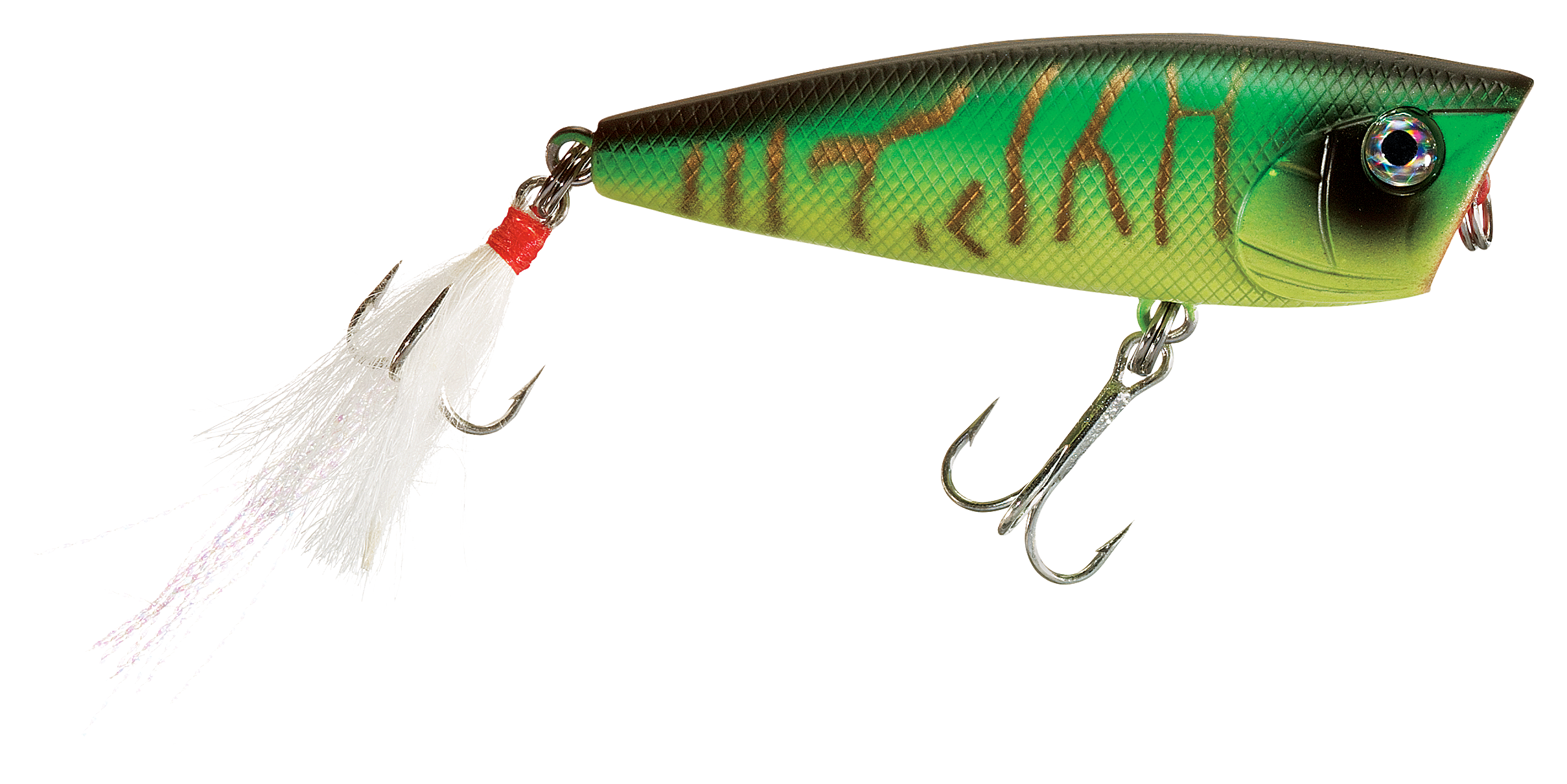 Bass Pro Shops XTS Lures Popper - Natural Gold Hot Tiger