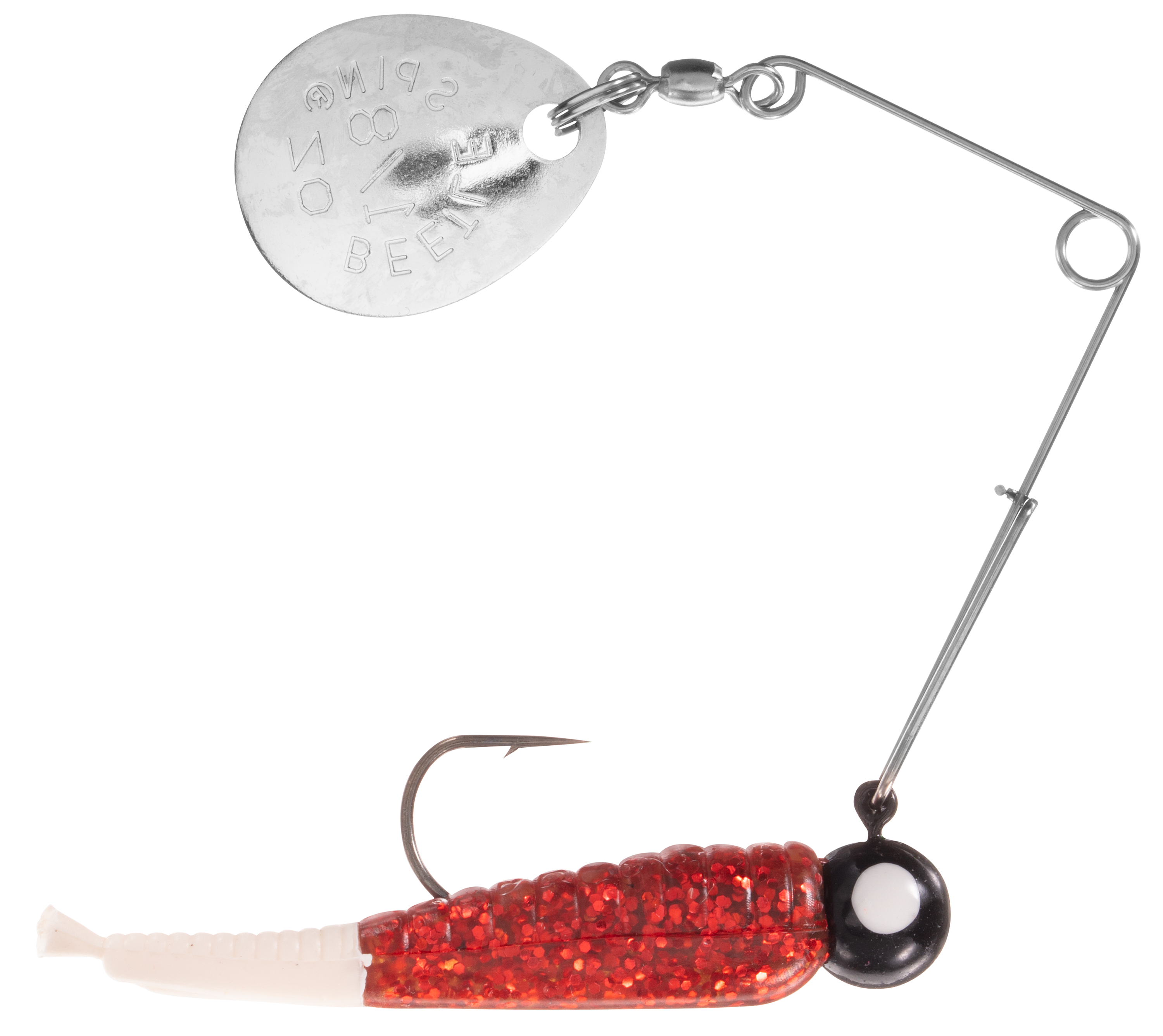 Bass Pro Shops Uncle Buck's Panfish Creatures Curly Tail Minnow with  Spinner
