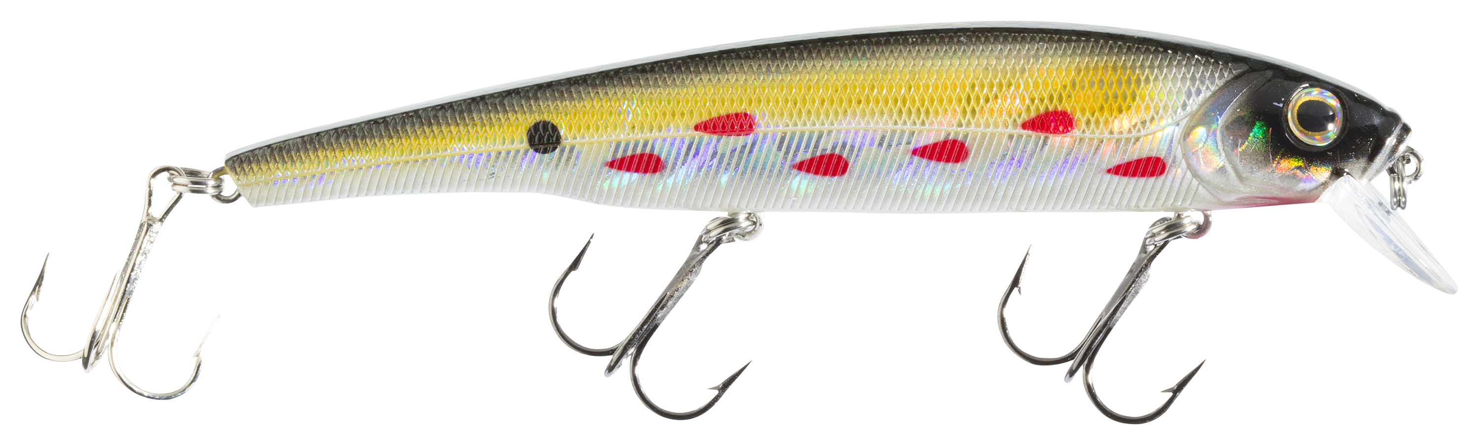 Bass Pro Shops XPS Floating Minnow - 4-3/4 - Bleeding Tennessee Shad