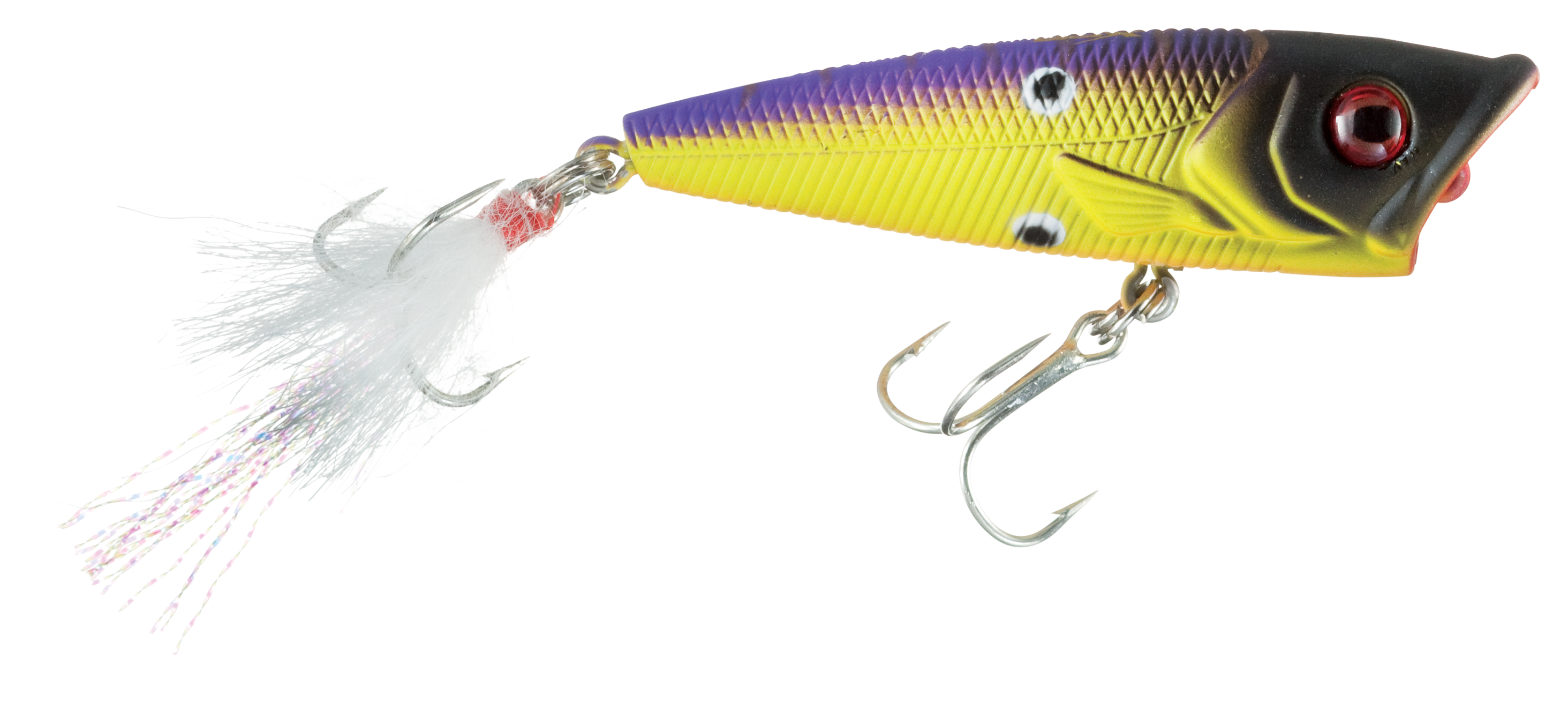Bass Pro Shops XPS Z-Pop Hard Bait - 2-7/16 - Purple Tiger