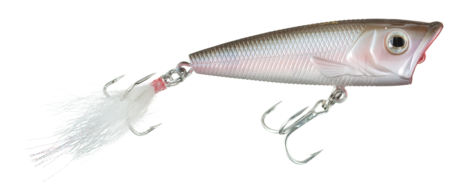 Bass Pro Shops XPS Z-Pop Hard Bait - 3-1/4 - Ghost Shad