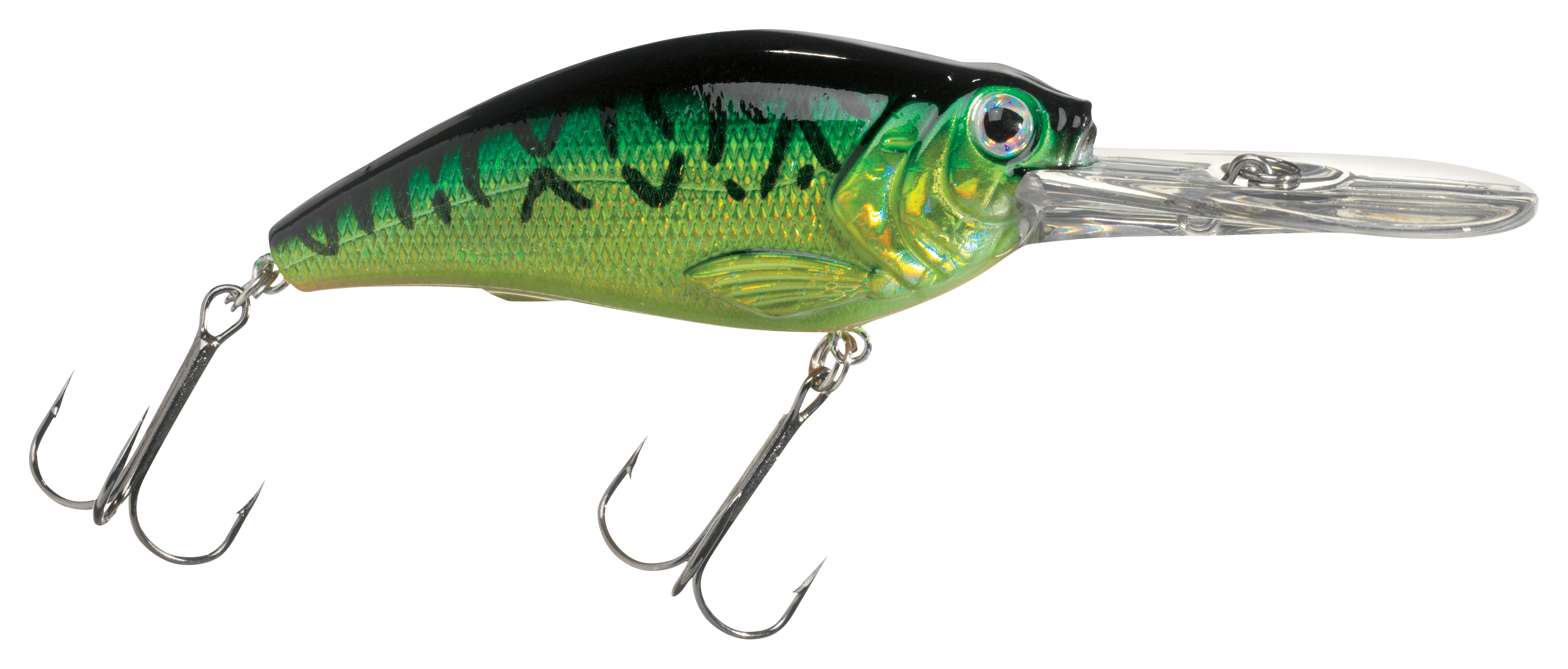Bass Pro Shops XPS Lazer Eye Deep Diver Crankbait - Firetiger