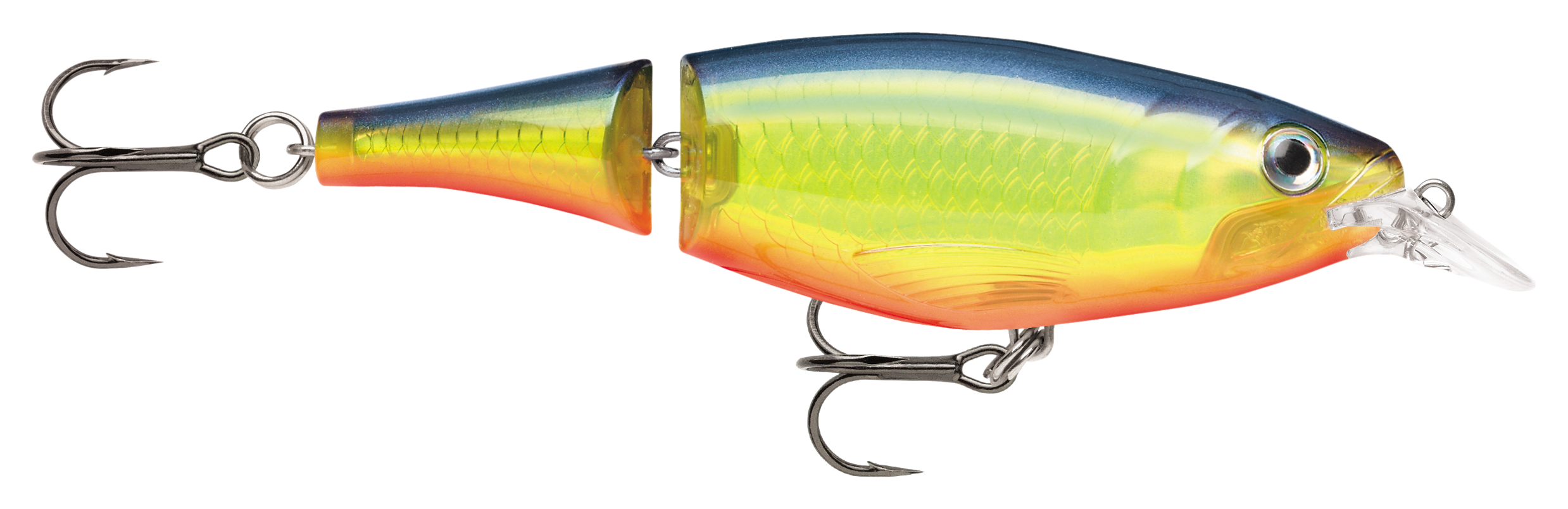Rapala Freshwater X-Rap Jointed Shad - Hot Steel