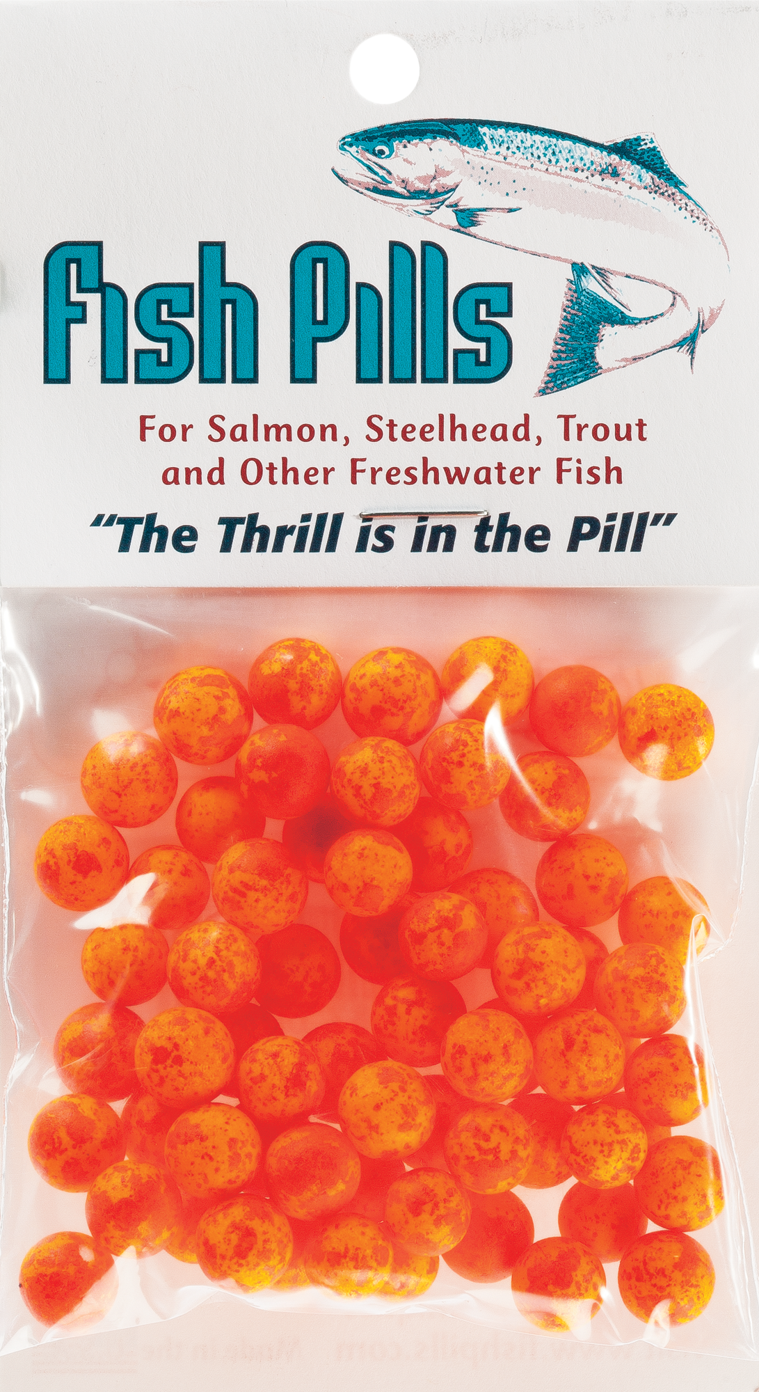 Mad River Fish Pills - 9-10mm - Clown Red