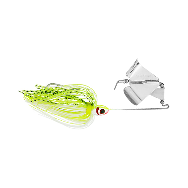 BOOYAH Buzz Blade Buzzbait - 3 8 oz - Pearl White Chartreuse Shad