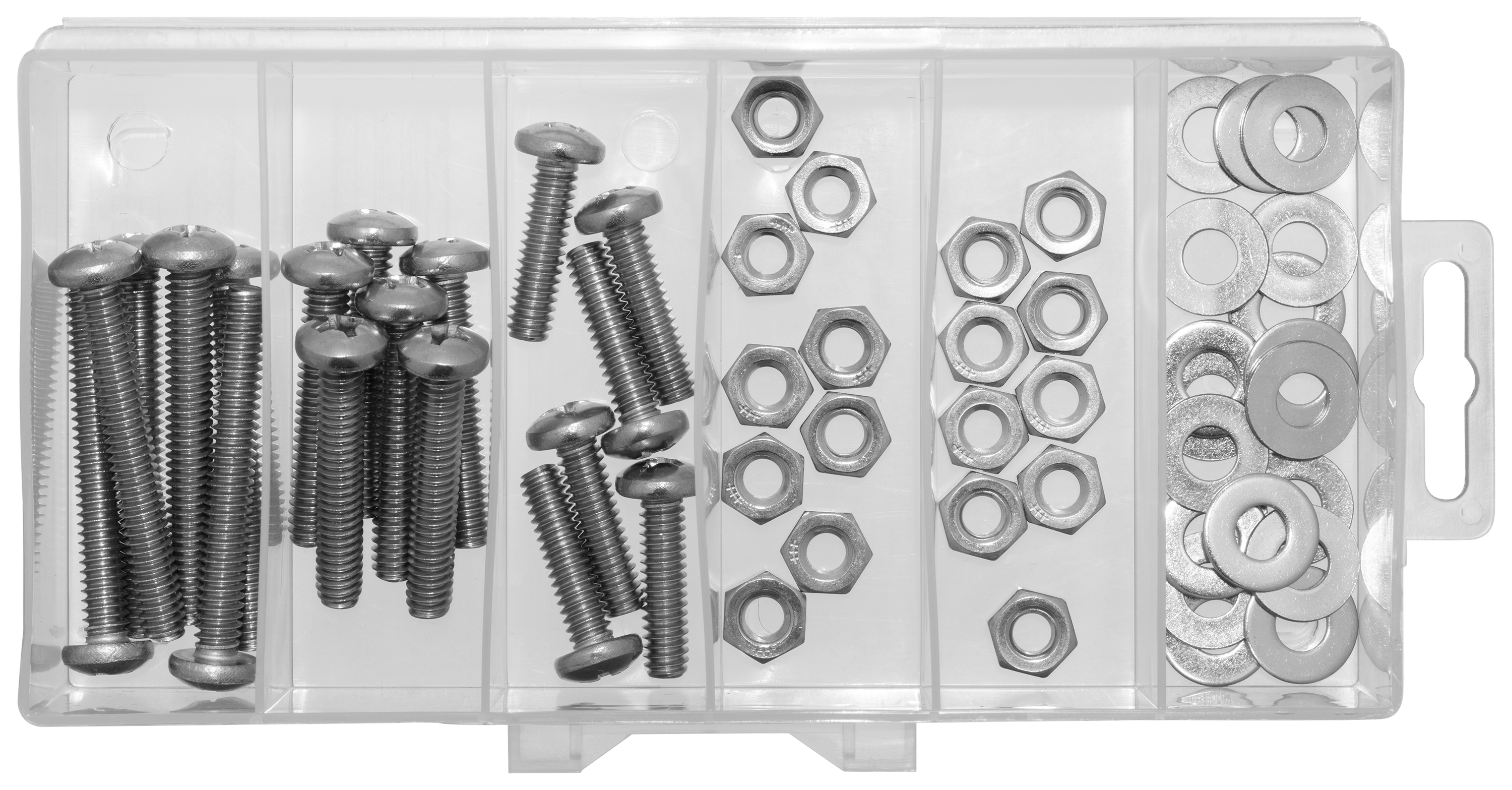 Phillips Panhead Screw Kit - 54-Pieces