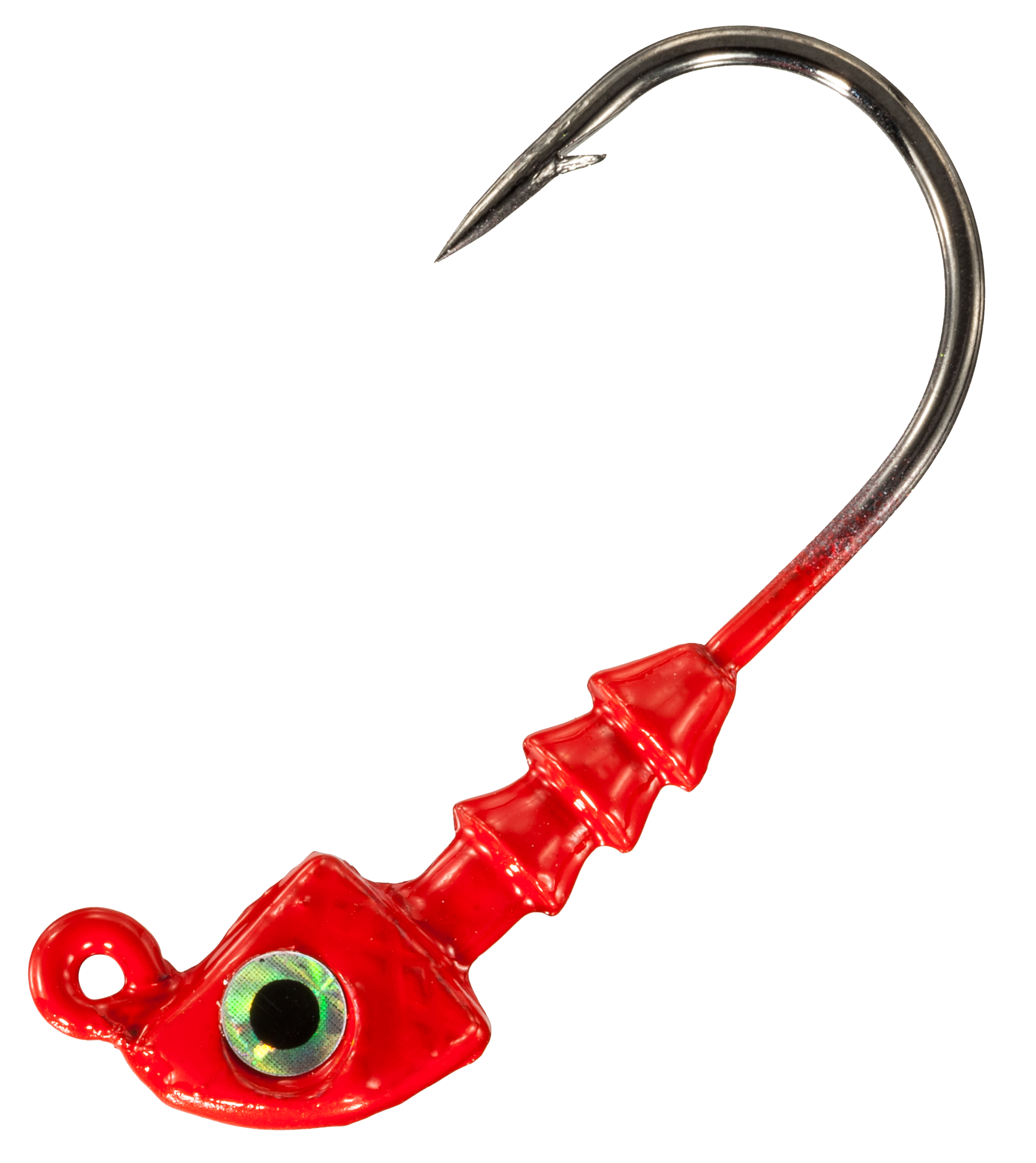 Offshore Angler Deluxe Shad Head Jigheads - 3/0 - 3/8 oz. - Red