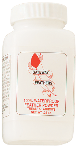 Gateway Feathers Waterproofing Archery Feather Powder
