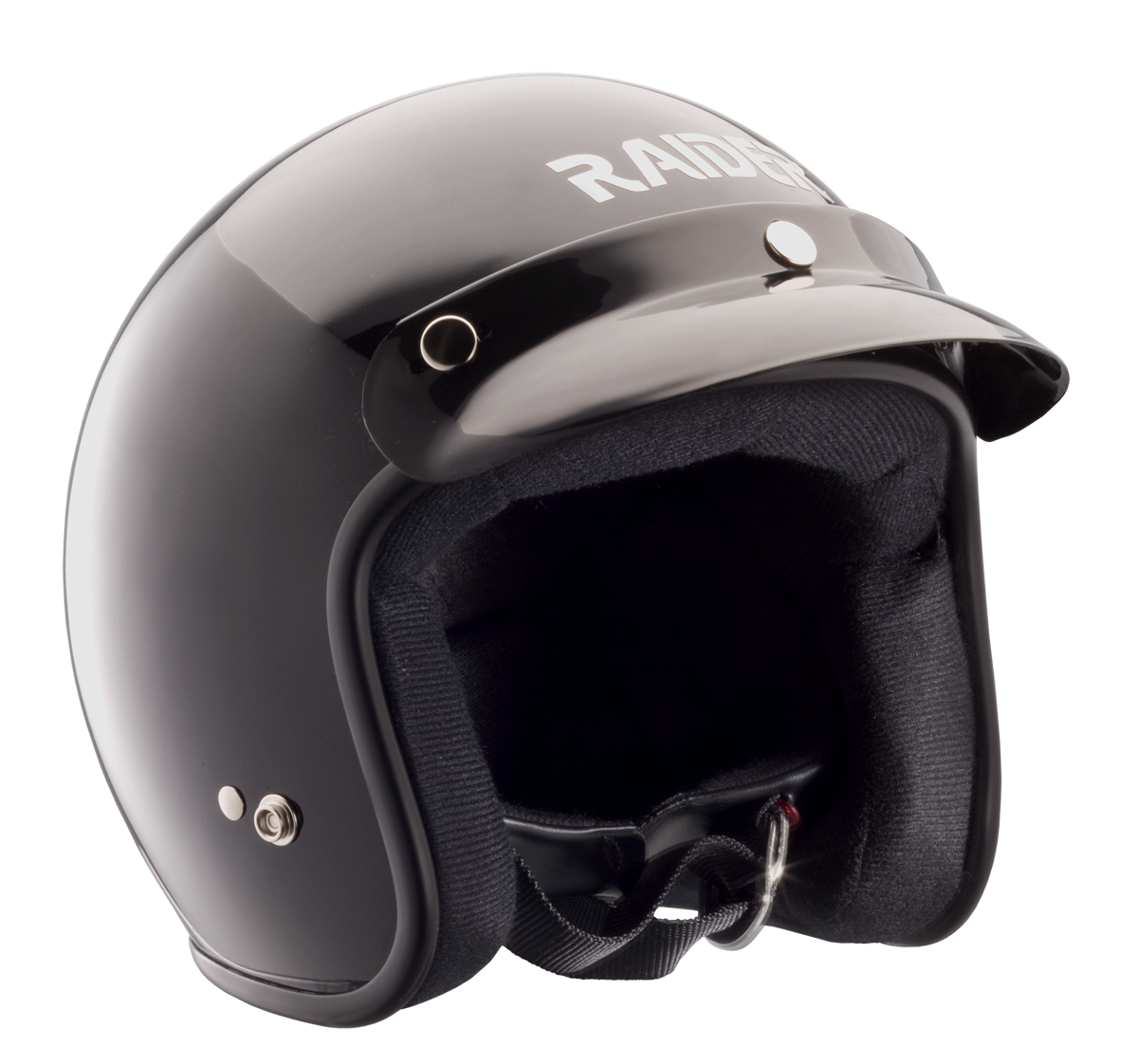Raider Journey Open Face ATV Helmet - Black - S