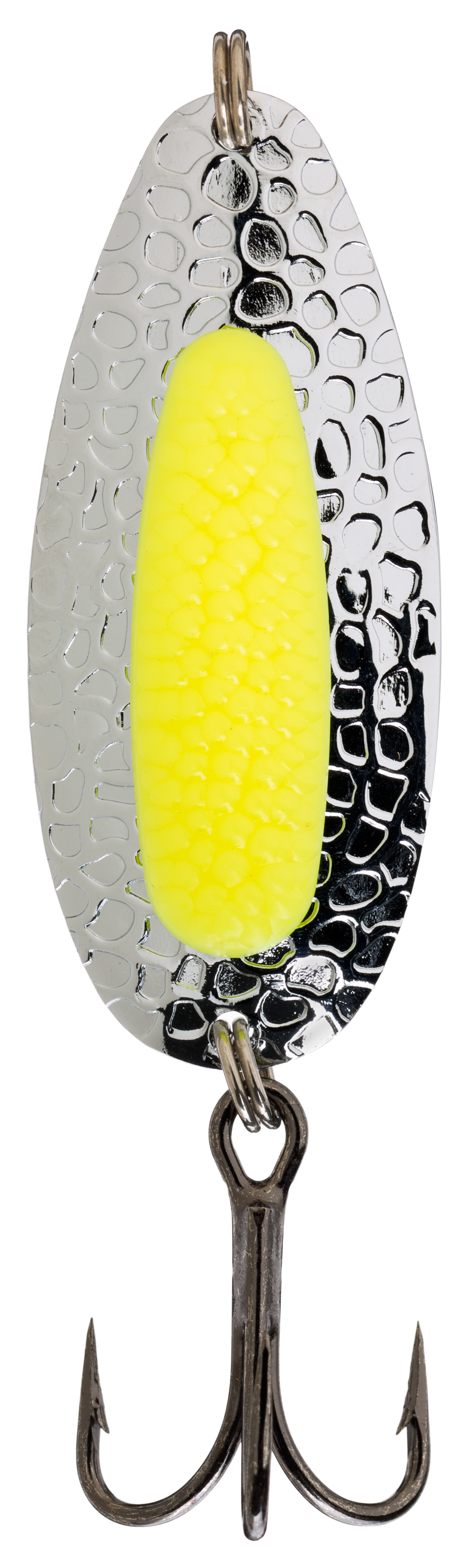 Blue Fox Pixee Spoon - 1-3/4 - Nickel/Fluorescent Yellow
