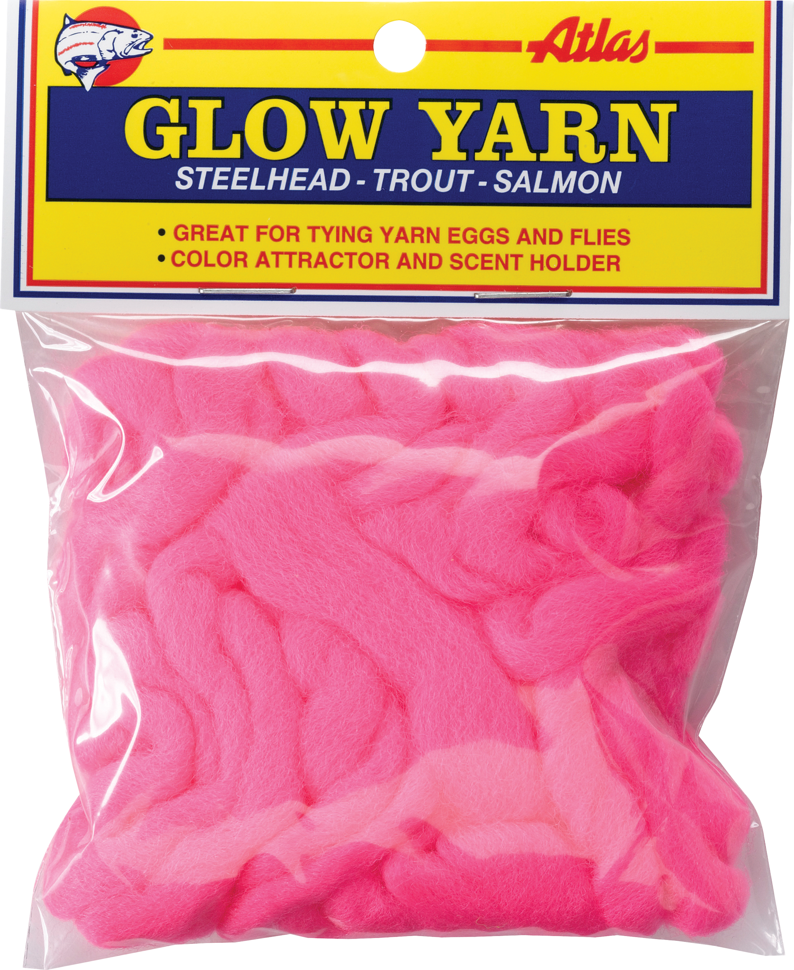 Atlas-Mike's UV Glow Yarn - Hot Pink
