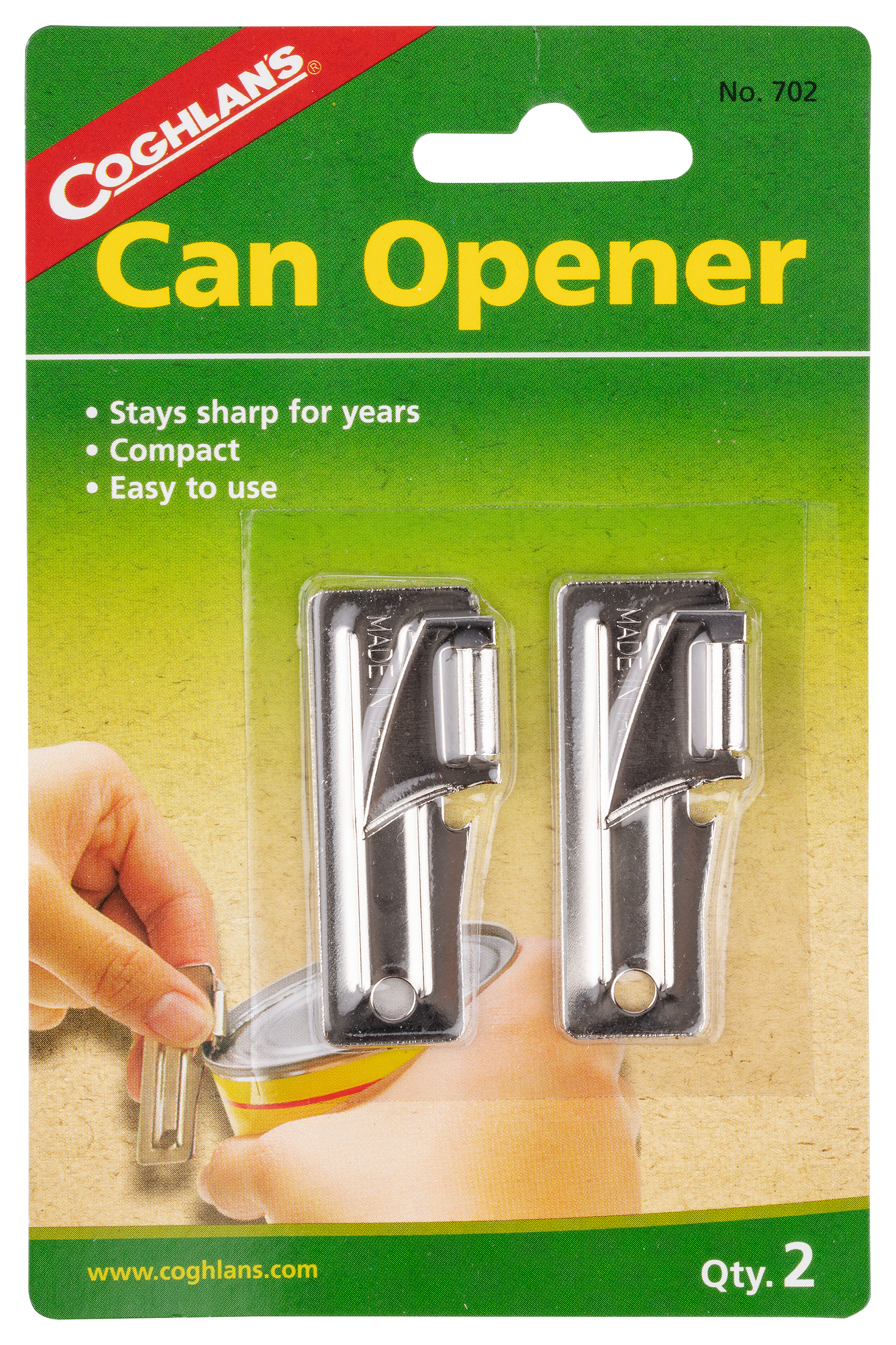 P-38 Can Opener PAIR - Two Black Steel P38 GI-Style Can Openers