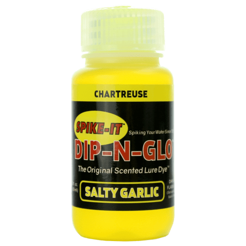 Spike-It Dip-N-Glo Soft Plastic Lure Dye Salty Garlic