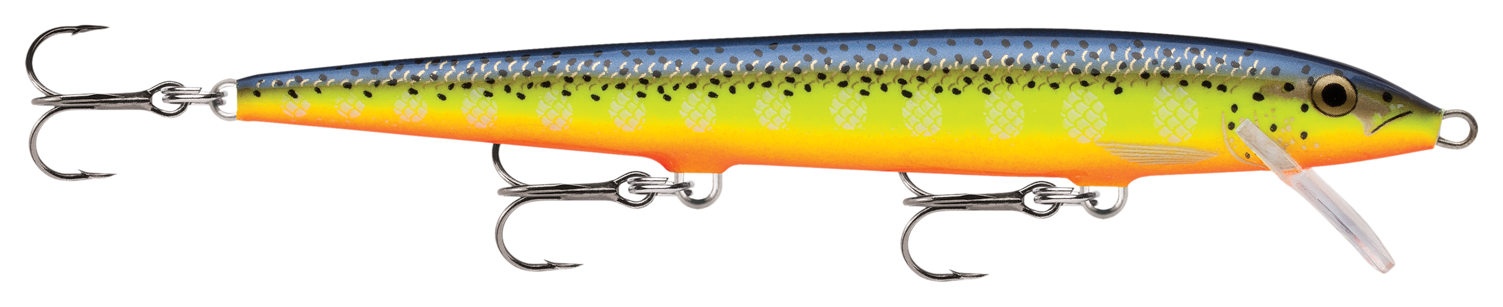 Image of Rapala Original Floating Minnow - 5-1/4'' - 1/4 oz. - Hot Steel