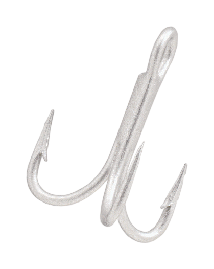 VMC 9626PS 4X Strong O'Shaugnessy Treble Hooks – White Water