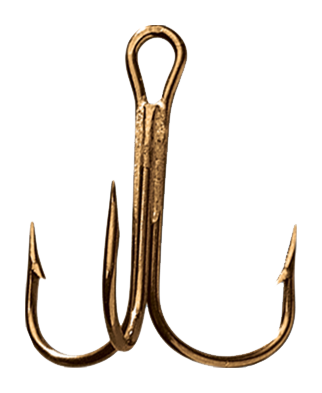 MUSTAD 35647 Round Bend Treble