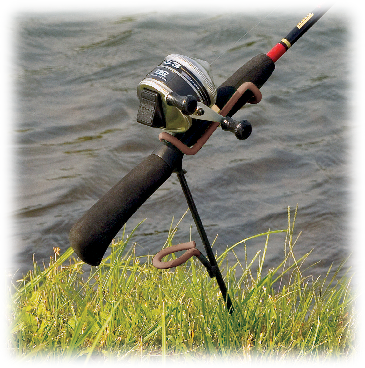Automatic Spring Fishing Rod Holder Folding Fishing Pole Mount Bracket  Ground Stand : : Bags, Wallets and Luggage